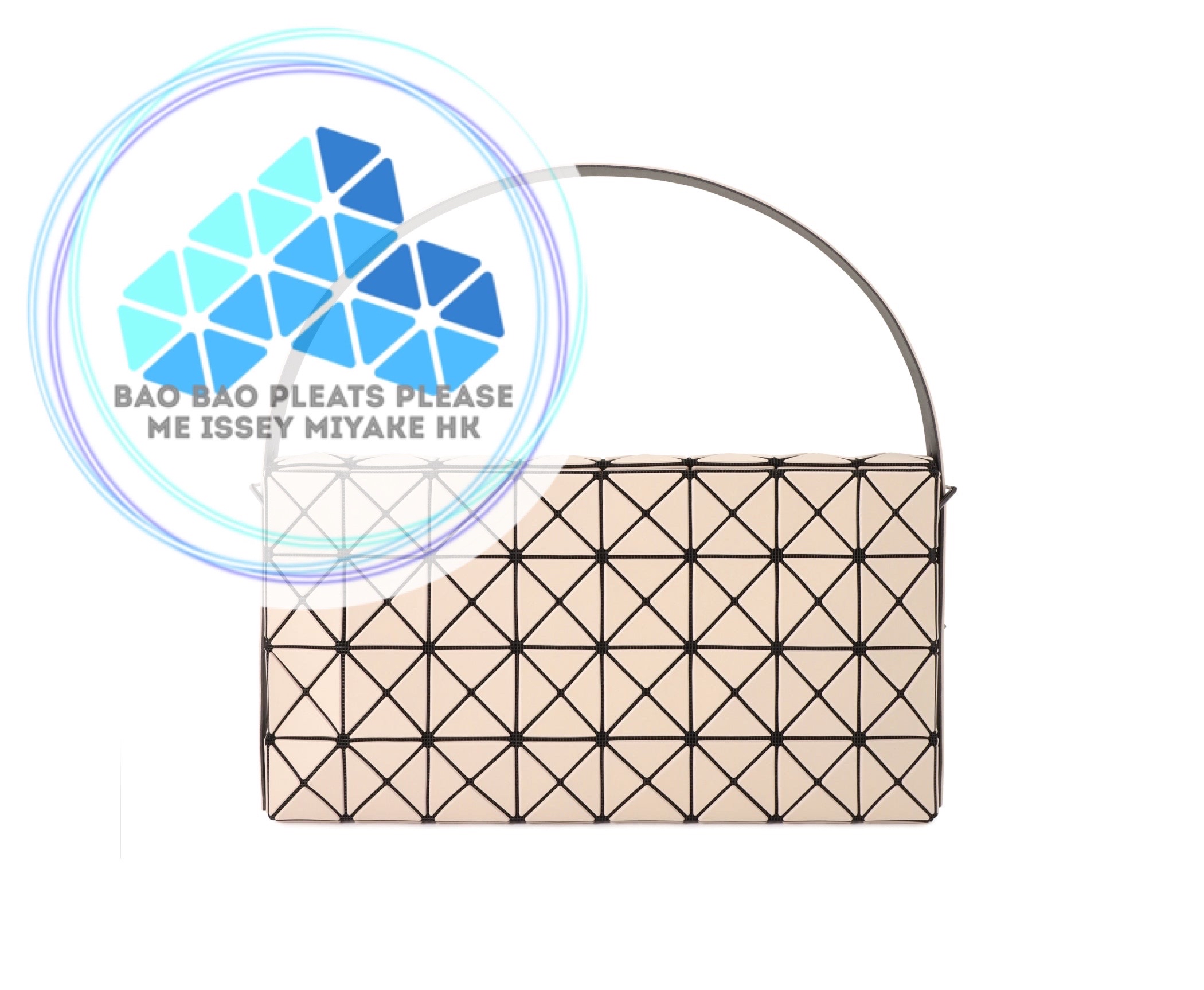 BAO BAO 啞皮立體方箱型斜孭袋OBLONG 4x8 Crossbody bag L size