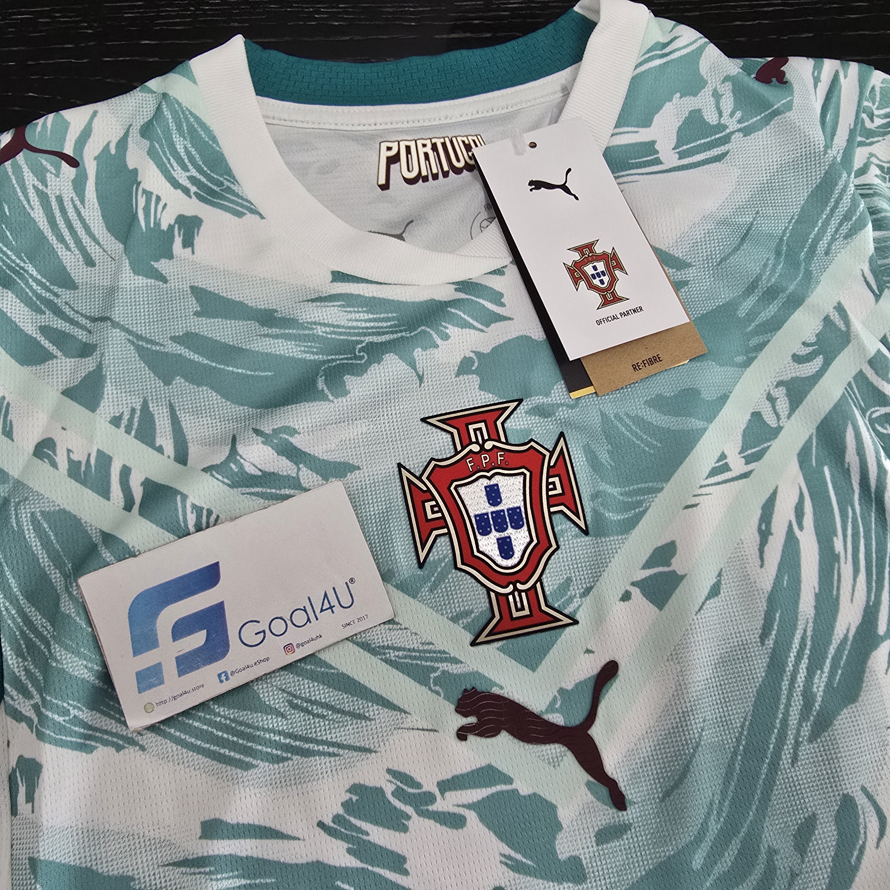 英雄的深海盔甲🌊 Puma Portugal 葡萄牙 2026-27 女裝作客球迷版球衣 (可加印字章) 783290