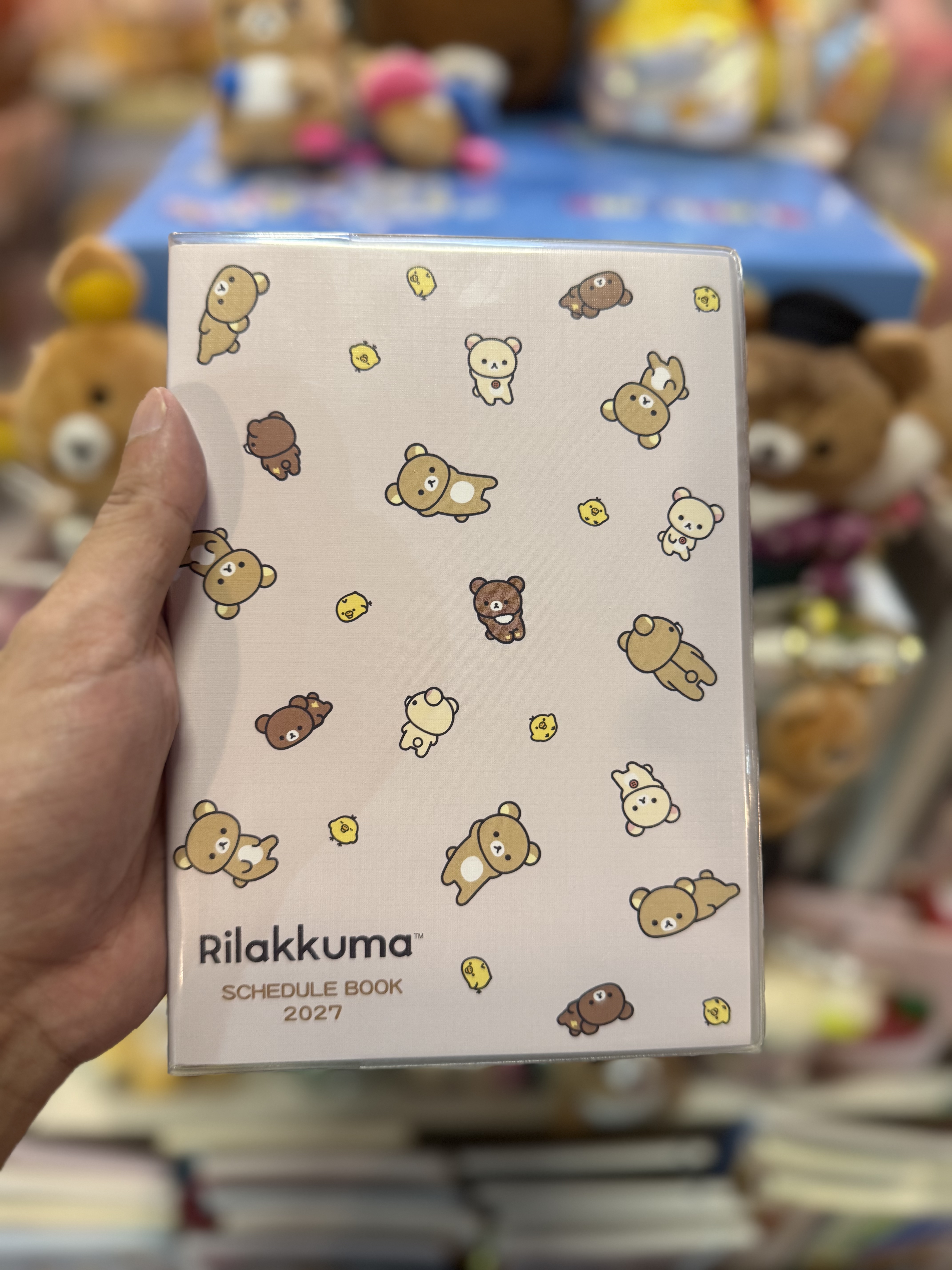 《現貨》全新Rilakkuma 2027年日版schedule B6 size