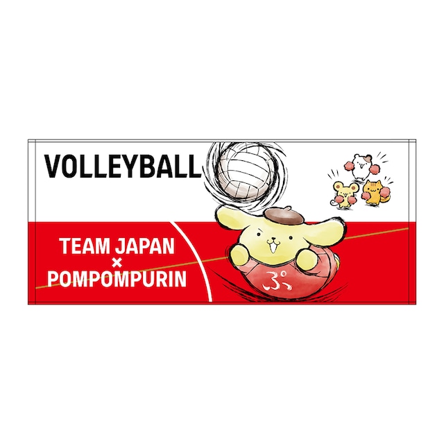 ✨商品代購服務需補運費✨TEAM JAPAN x 布甸狗 運動毛巾