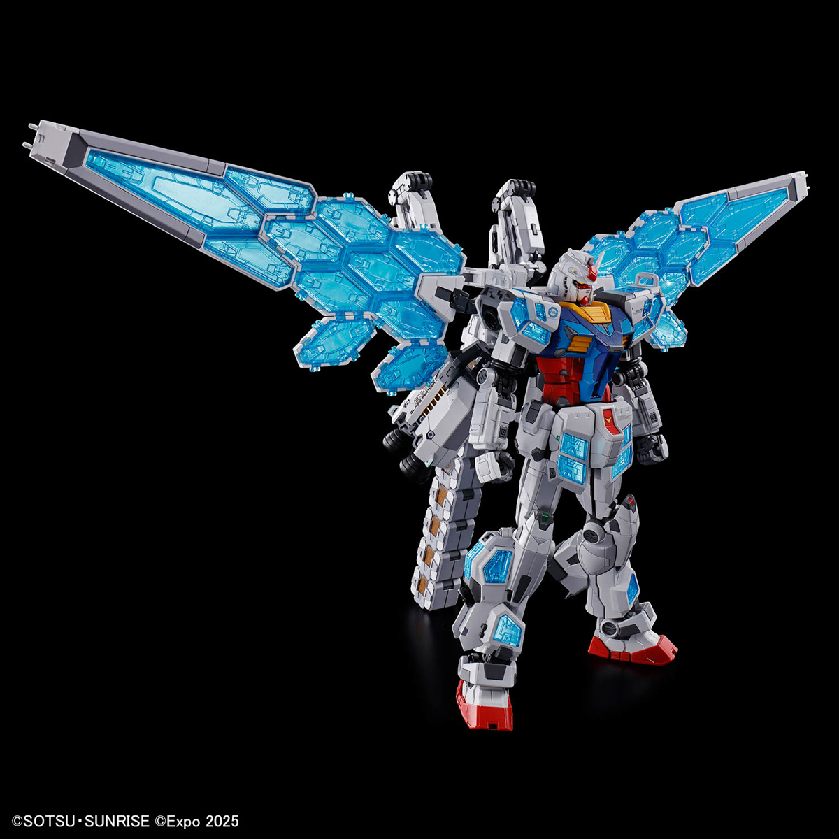 (預訂訂金 $100) (總價 $229) Bandai EXPO2025 HG 1/144 RX-78F00/E 高達 (EX-001 璃羽裝備) 模型 (行版) Gundam (EX-001 G.L.R.S.S. Feather Unit)