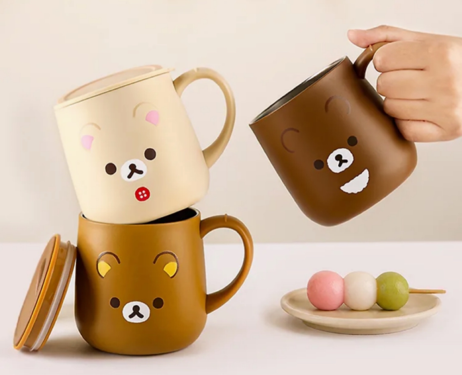 《預約貨品》全新韓國限定 Rilakkuma連蓋保溫杯 360ml