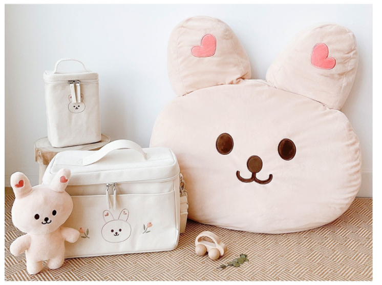 Large Storage Bag (Line Bear / Line Bunny / Line Squirrel)