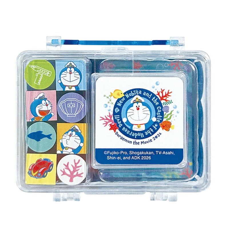 [現貨 / 訂購] 多啦A夢 2026 電影《海底鬼岩城》文具: 原子筆/貼紙/File/Memo/明信片