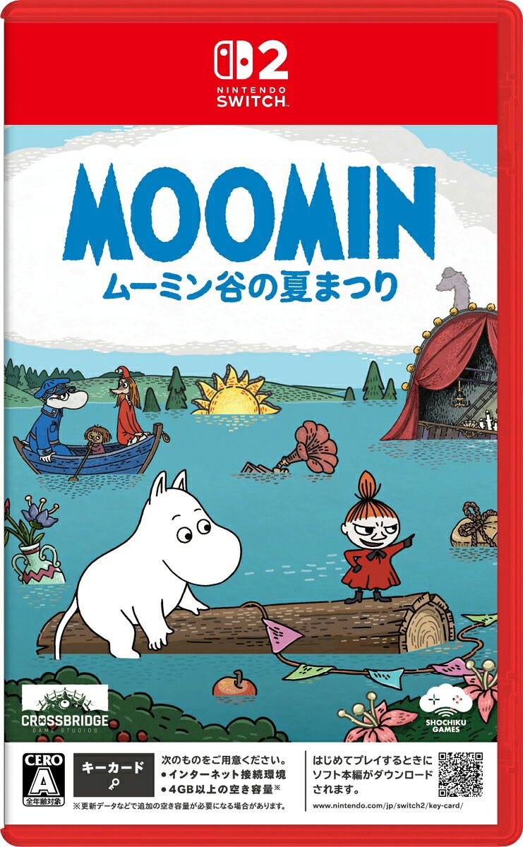 【預售 12/ 11】SW2 姆明：瘋狂夏日 Moomin: Midsummer 中/英/日文  ( 日文封面 ) XLMS5624