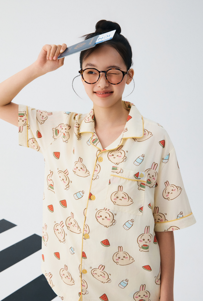 《Early Bird》Summer Pajama｜Chiikawa 吉伊卡哇 X SPAO (26CKW21-P)