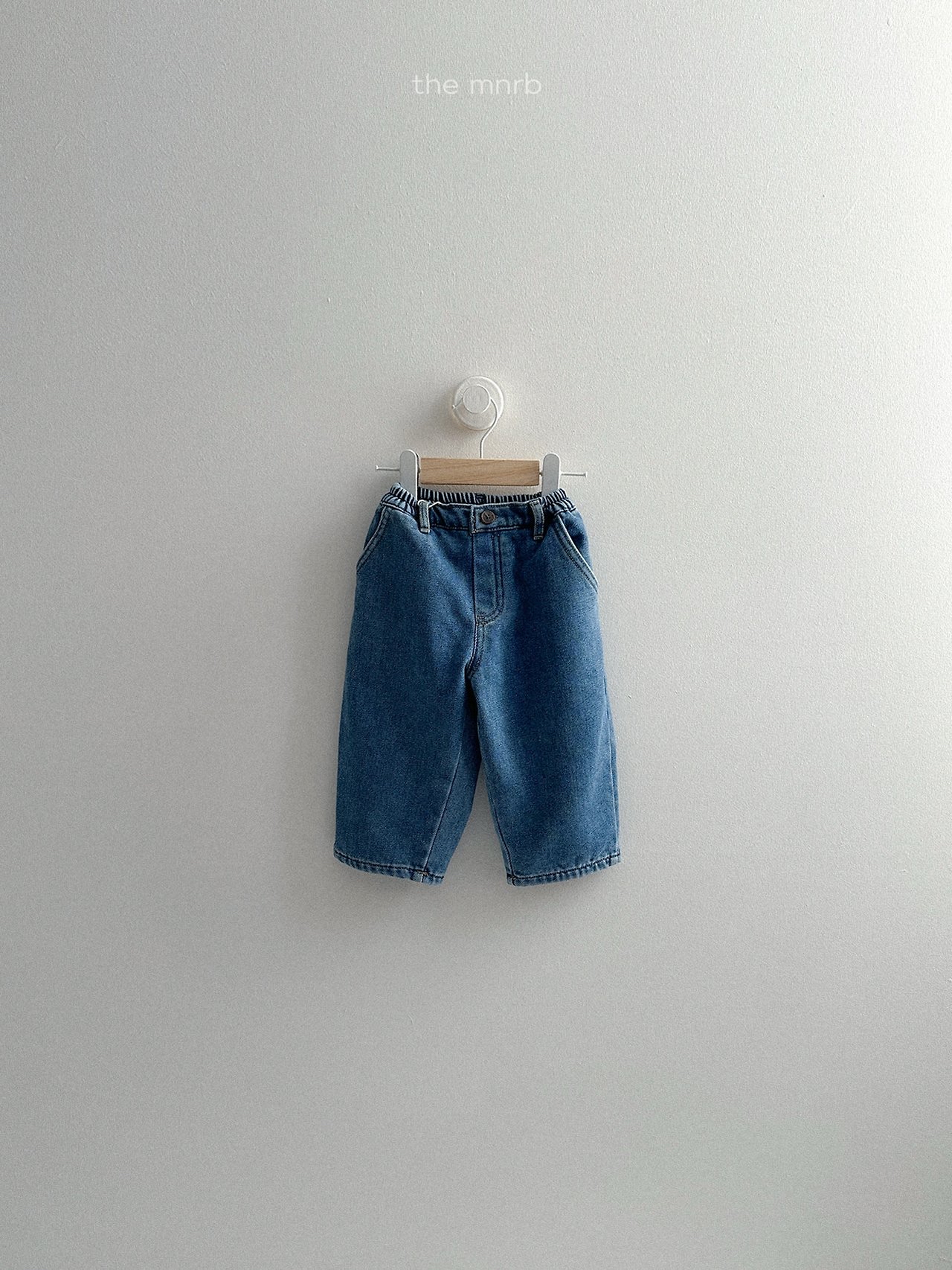 Mnirobe | Dart denim pants