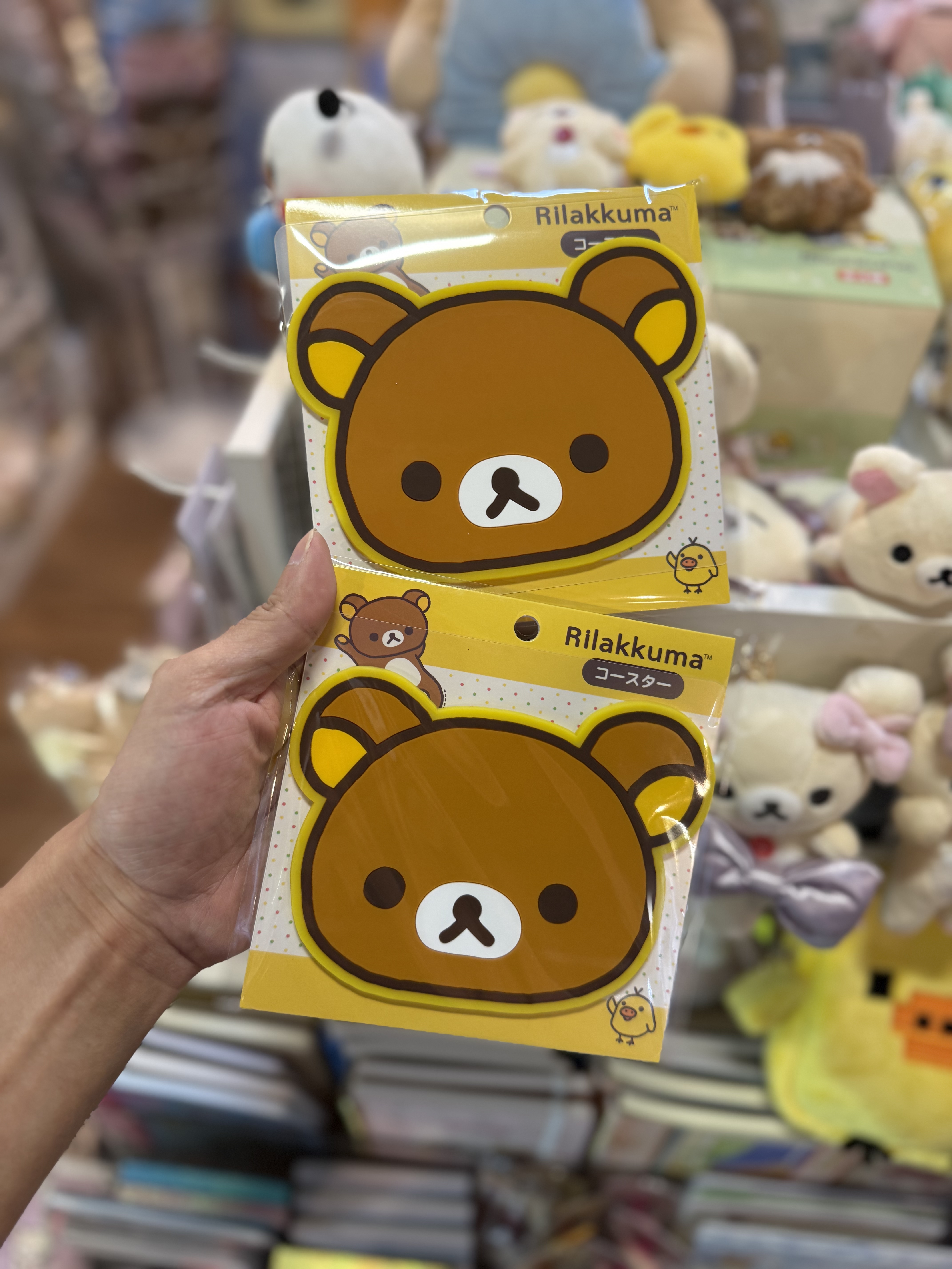 《現貨》全新RILAKKUMA頭型杯墊