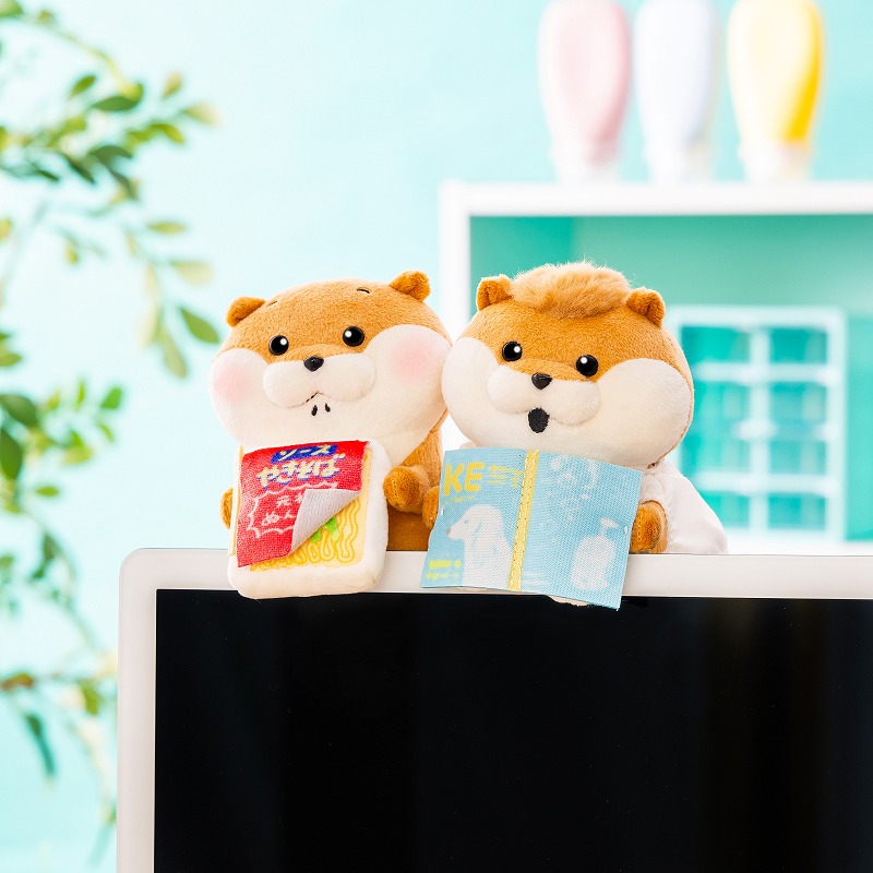 日本預訂📍可愛謊言的水獺剪頭髮/食炒麵電腦公仔 20/3日本開售