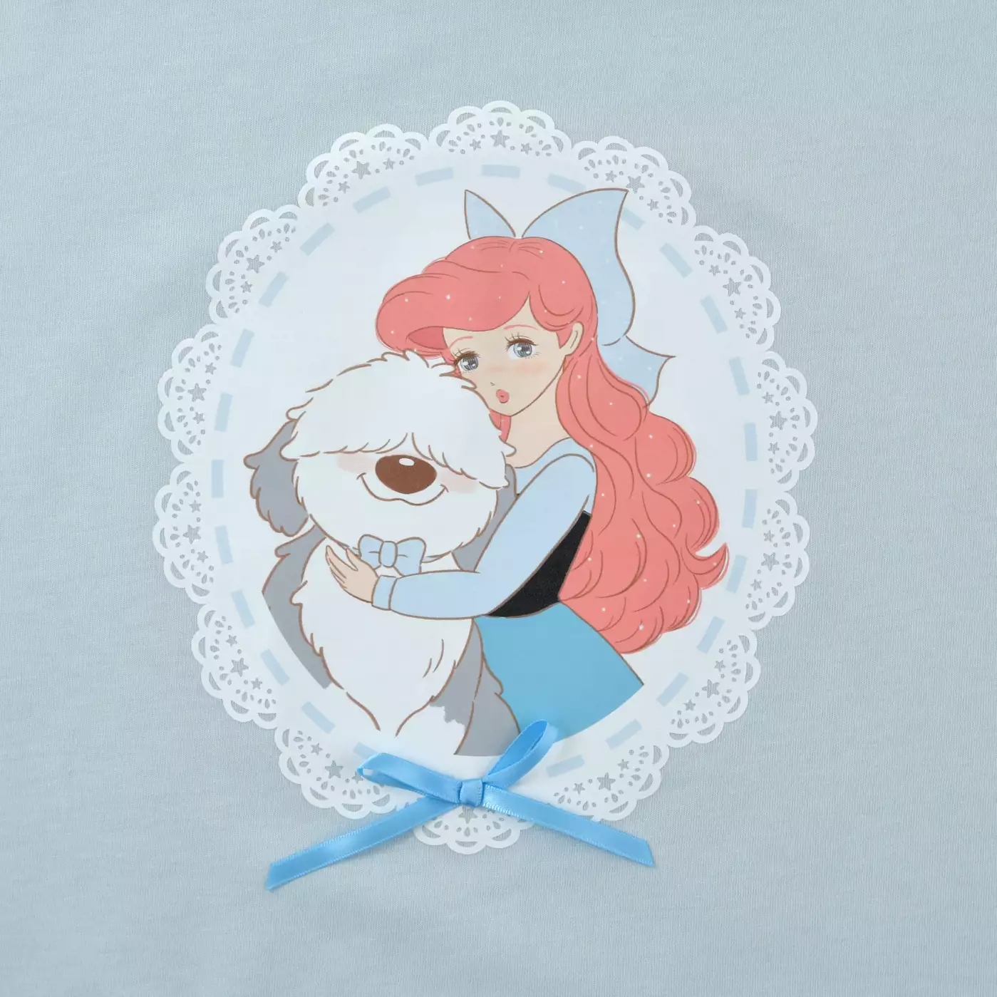  🌸 【預訂】Ariel & Max T-Shirt - The Little Mermaid.Illustrated by mikko