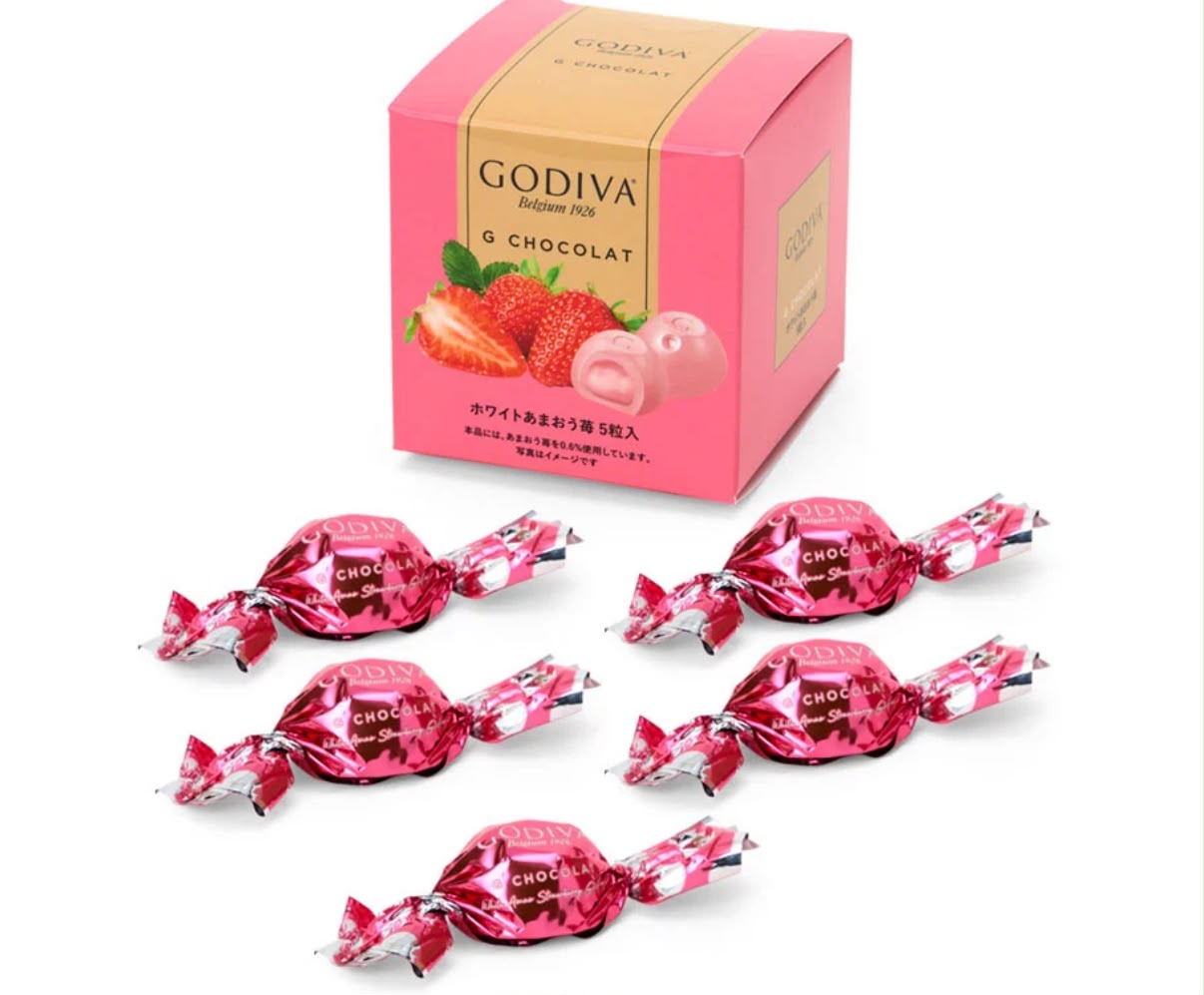 日本快閃│朱古力大師 Yannick Chevallot 監製的 Godiva G Chocolat 迷你巧克力，入口即化