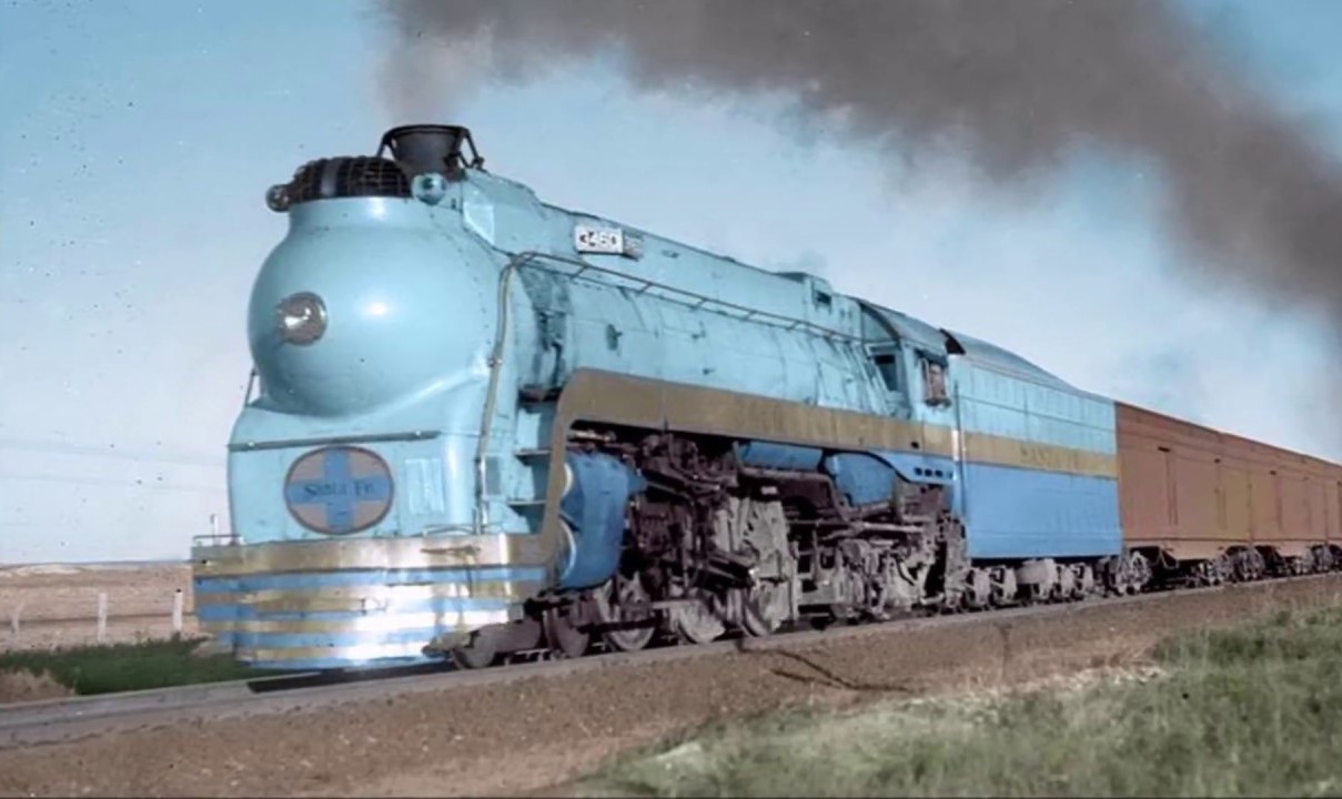 BROADWAY LIMITED HO ATSF Blue Goose DCC Sound and Smoke