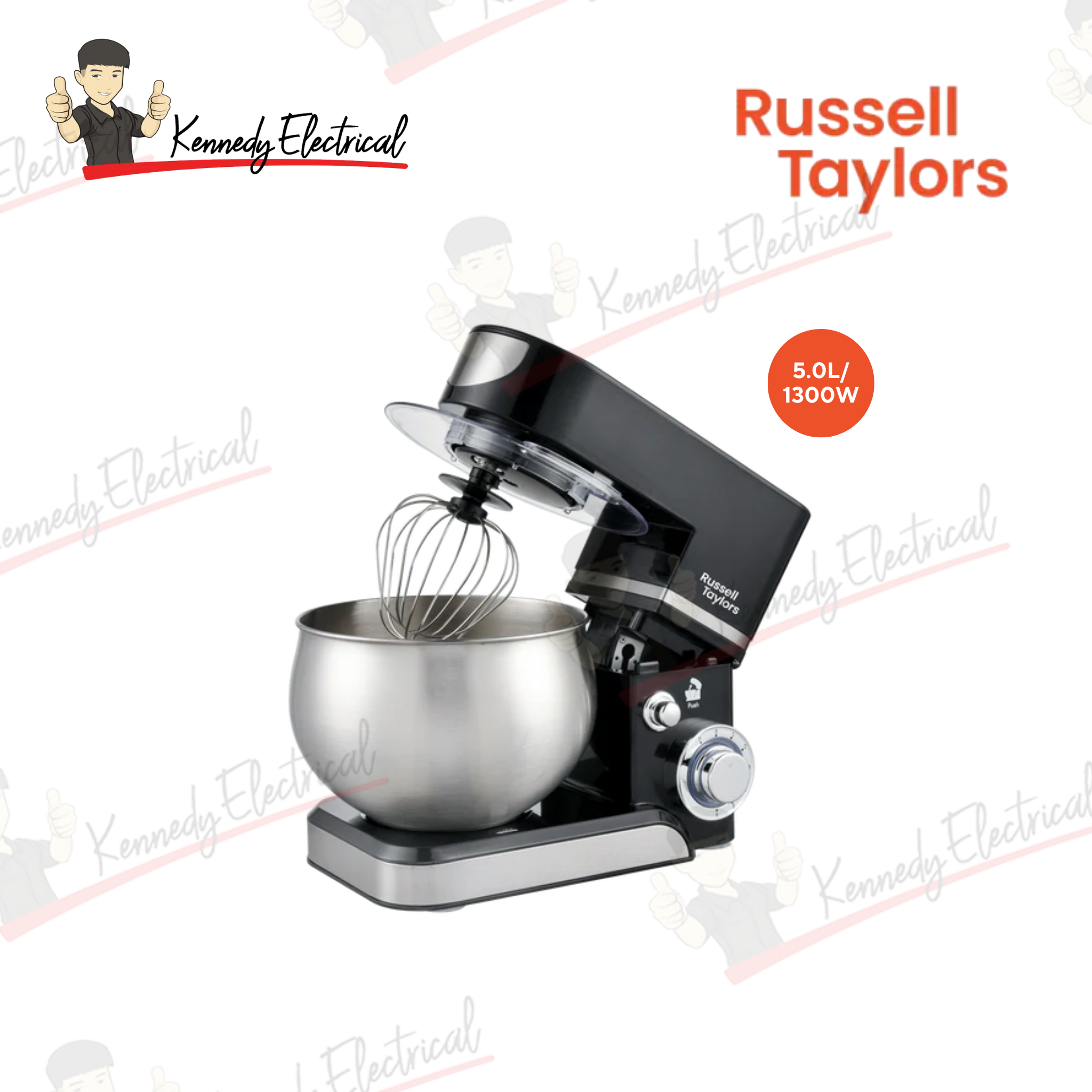 Russell Taylors 1300W 5L Stand Mixer (S3)