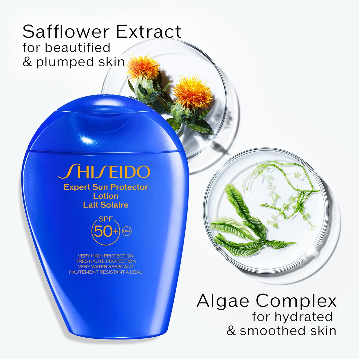 Shiseido 資生堂 新艷陽夏 雙效防曬乳（Expert Sun Protector Face & Body Lotion）SPF 50+ 50ml（2024年最新升級版）