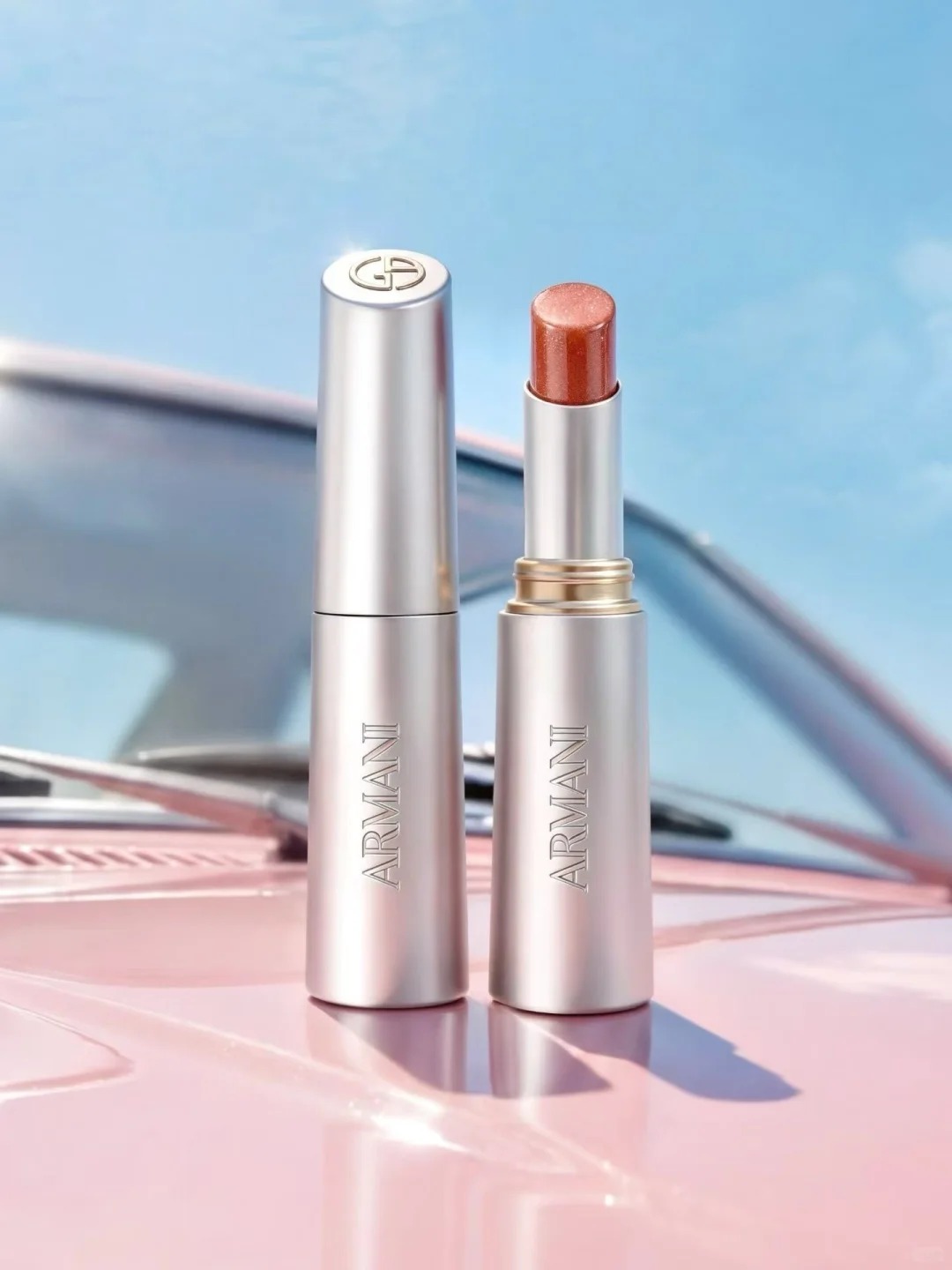 新品! Armani 阿瑪尼 銀管玻璃唇膏43 12 41 10 44
