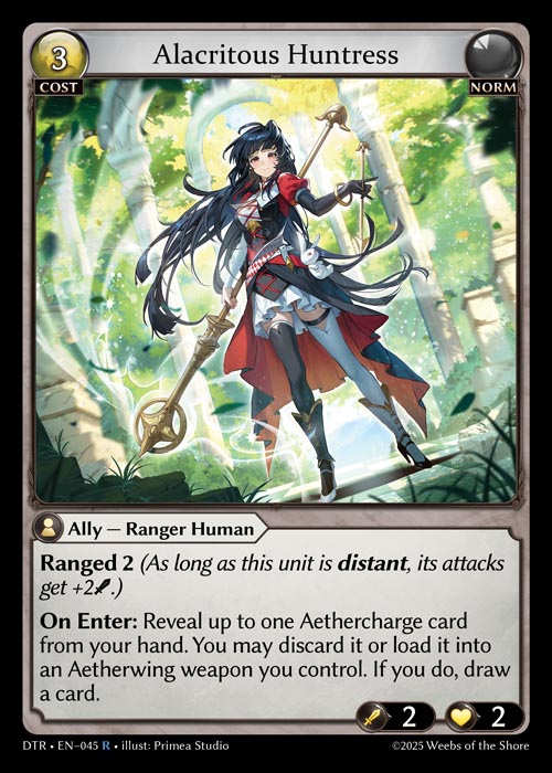 Alacritous Huntress / DTR-045 (R)