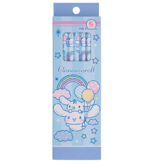 Cinnamoroll 5支裝 六角形 鉛筆