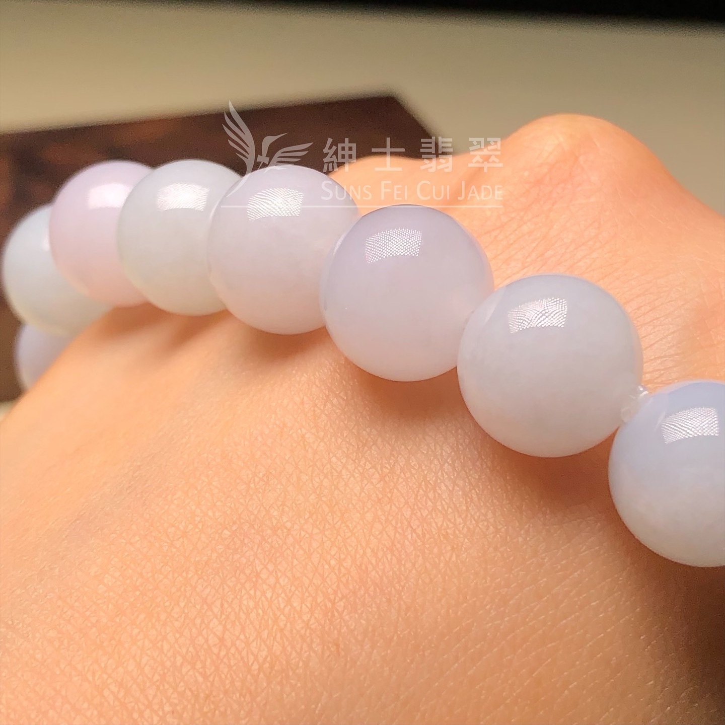 糯化種翡翠手串11.9mm