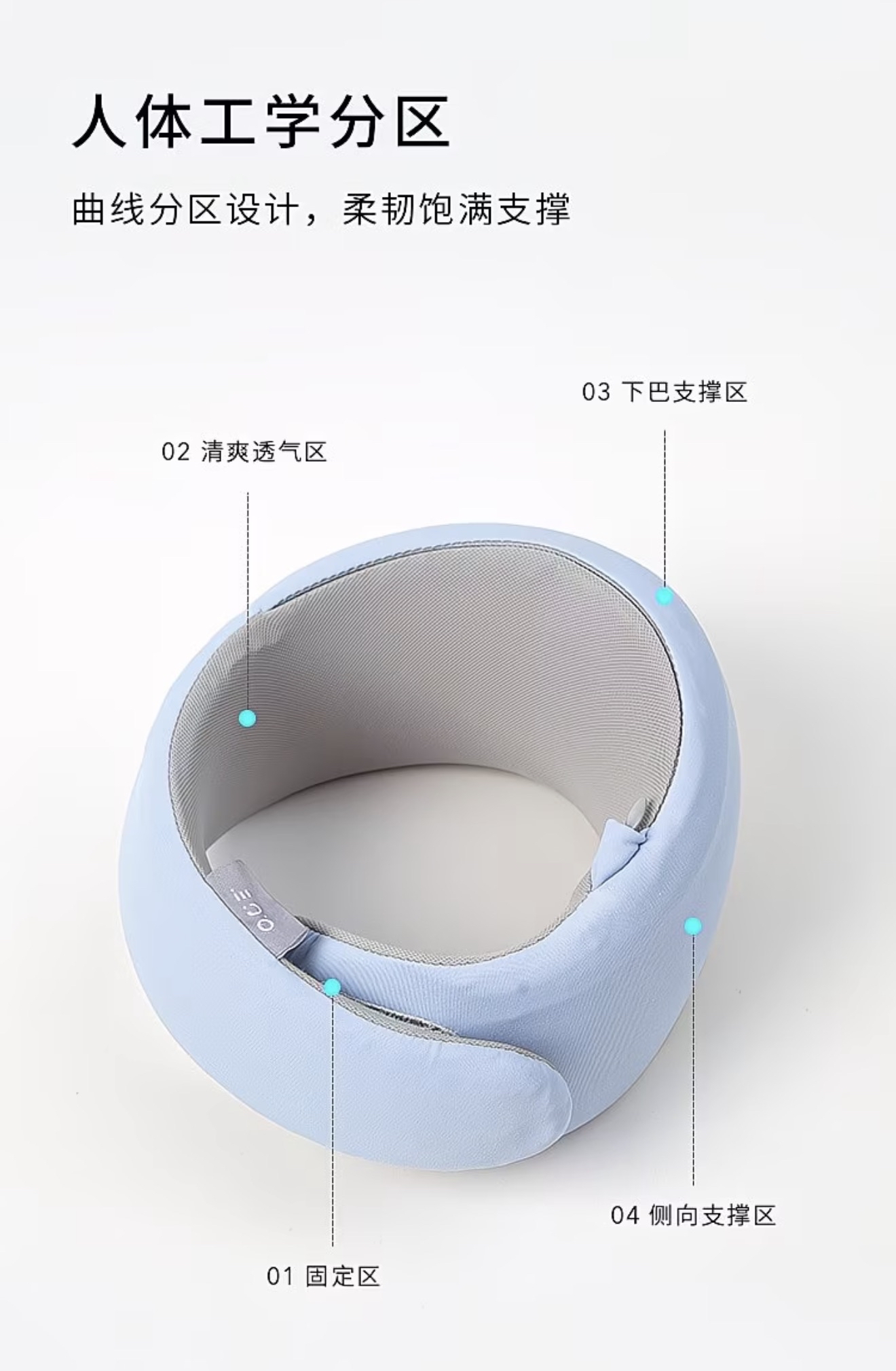 Soft Support Neck Brace For Pressure Relief
