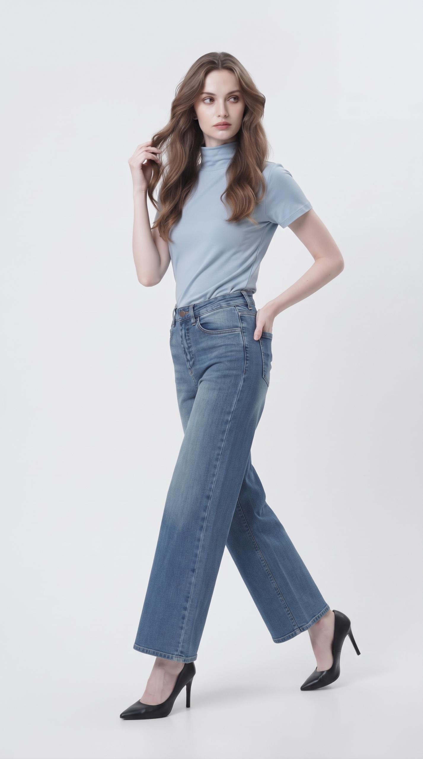 2160BB Ava Essential Mock Neck Knit Top