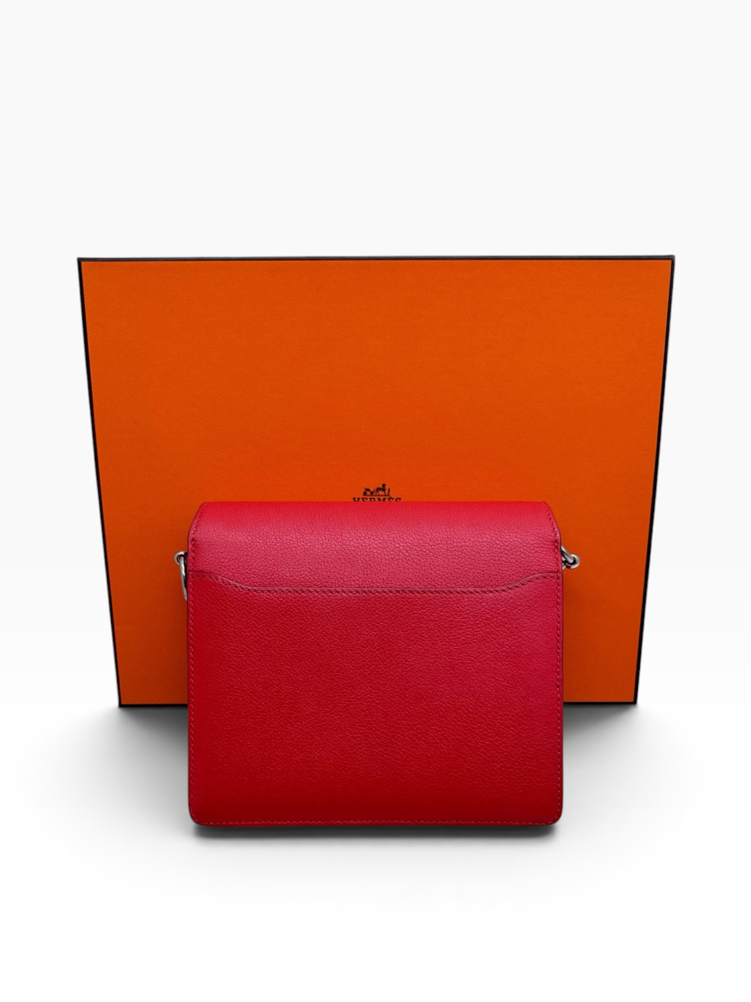 Pre owned hermes roulis mini stamp X/ Y08211