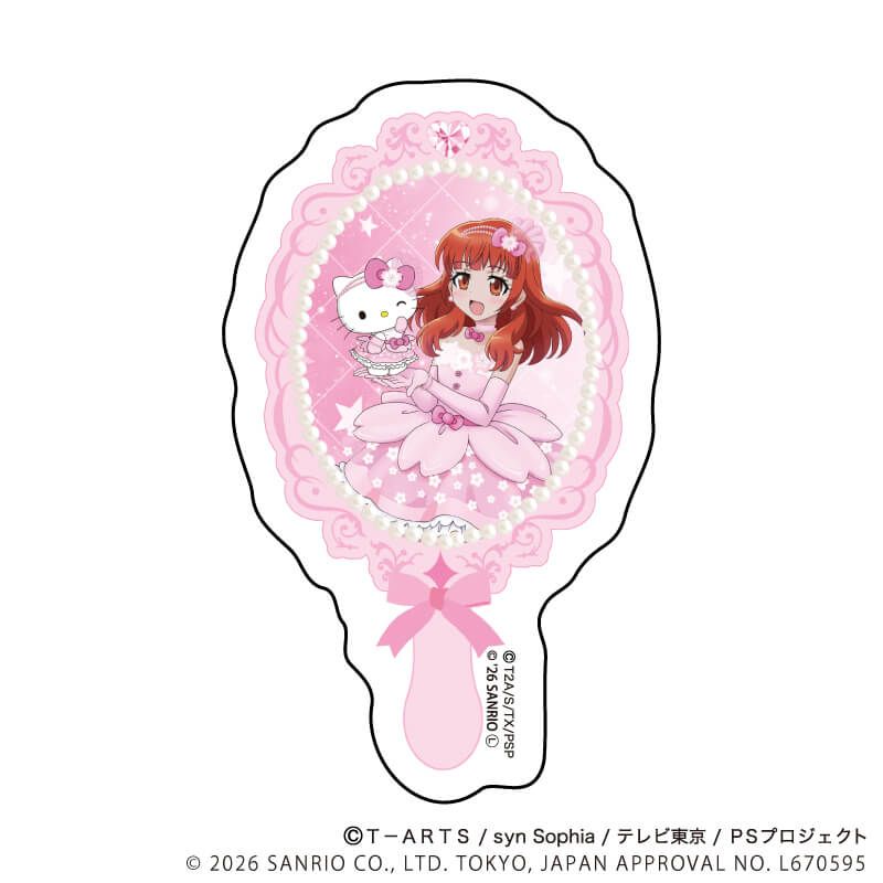 閃貼紙 星光少女&星光樂園&星光頻道 Pretty Series ×Sanrio #P-PIG0202 [A3] (PRE-ORDER) [2026/07]