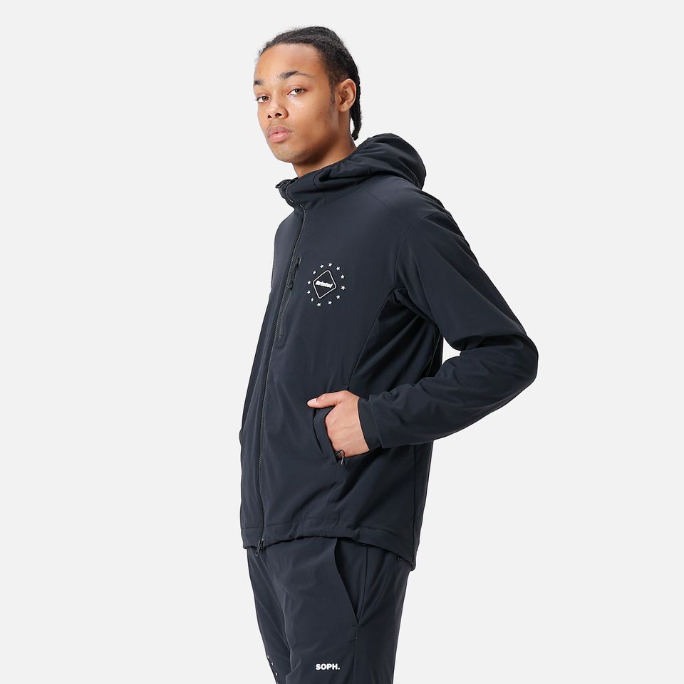 F.C.R.B. LYCRA HOODED BLOUSON-