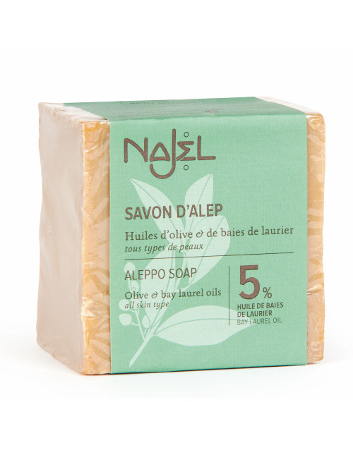 Najel 古皂 5% 月桂油 + 95% 橄欖油 190g