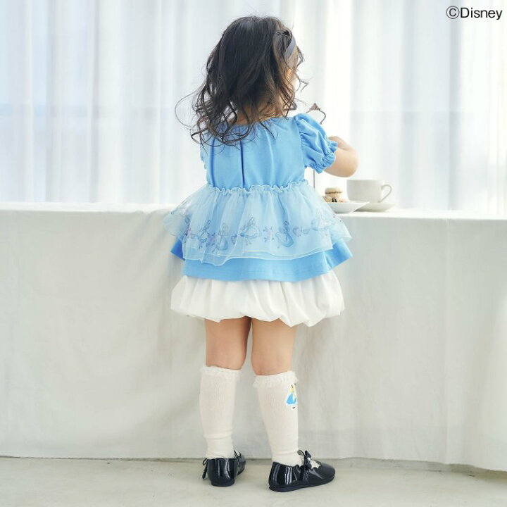 🇯🇵預訂 日本直送🇯🇵Apres les cours x 愛麗絲系列人物印花歐根紗翻領短袖上衣