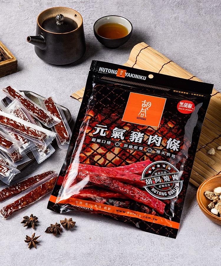 台灣直送  胡同炭燒厚片元氣豬肉條 