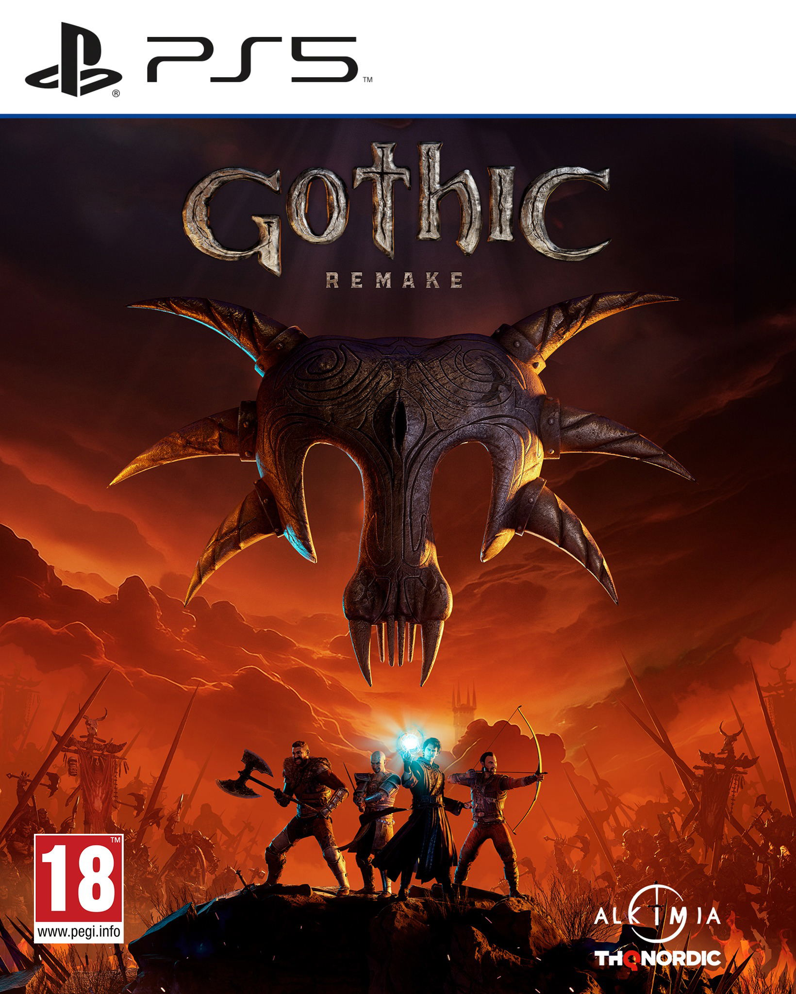 PS5 救世英豪重製版【珍藏版】Gothic Remake【Collector's Edition】中/英/日文  (英文封面) PS5-2793