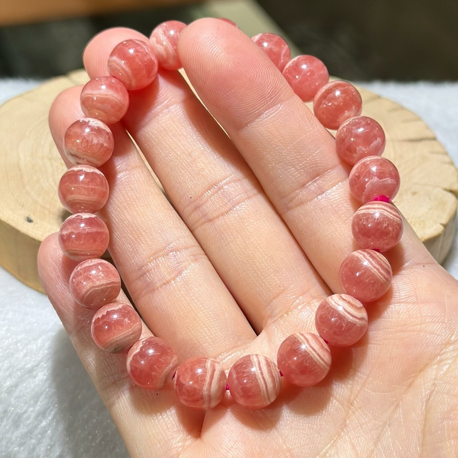 千層紅紋石手串 9 mm +/-