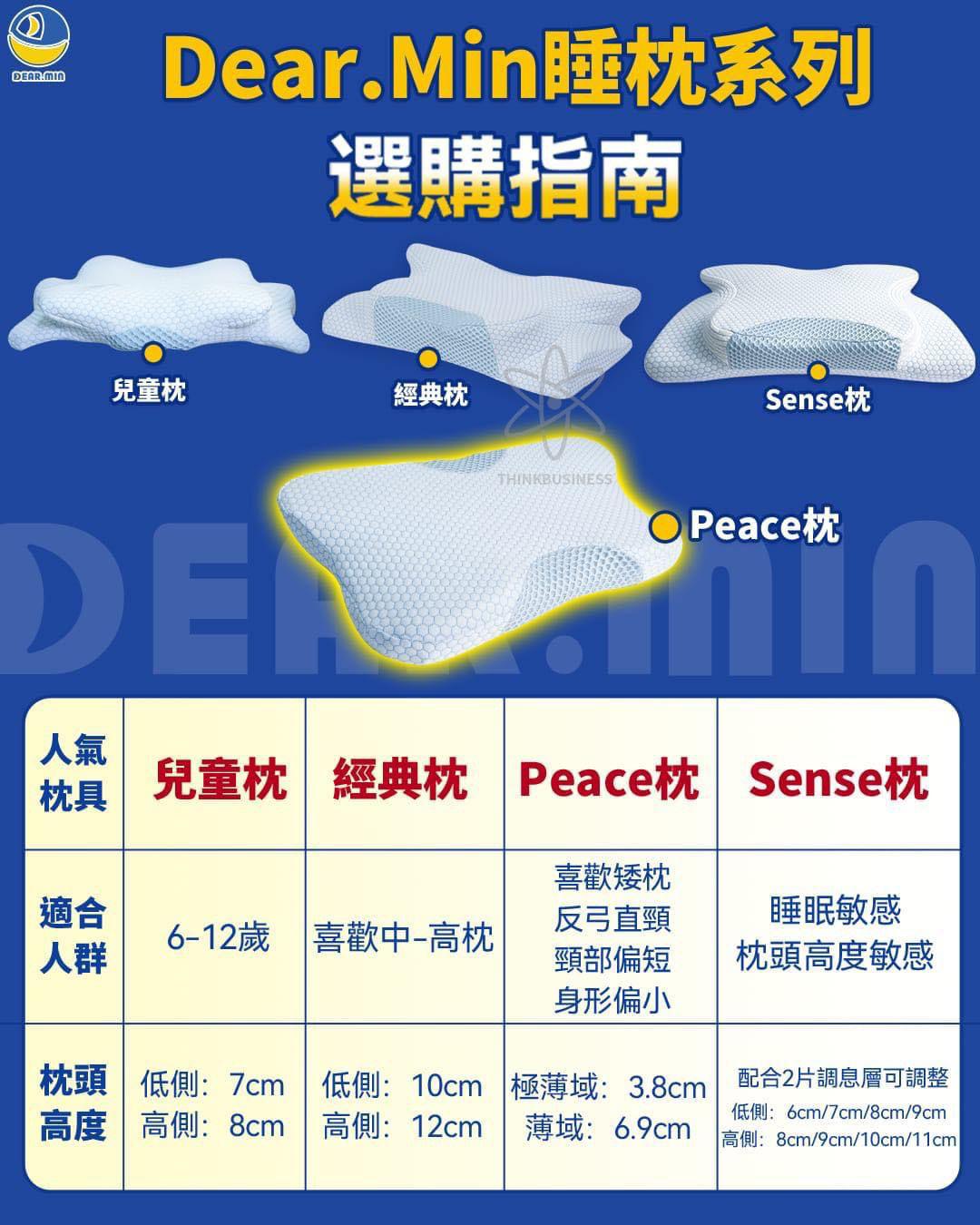 日本DEAR.MIN 極速眠貼合護頸止鼾枕 