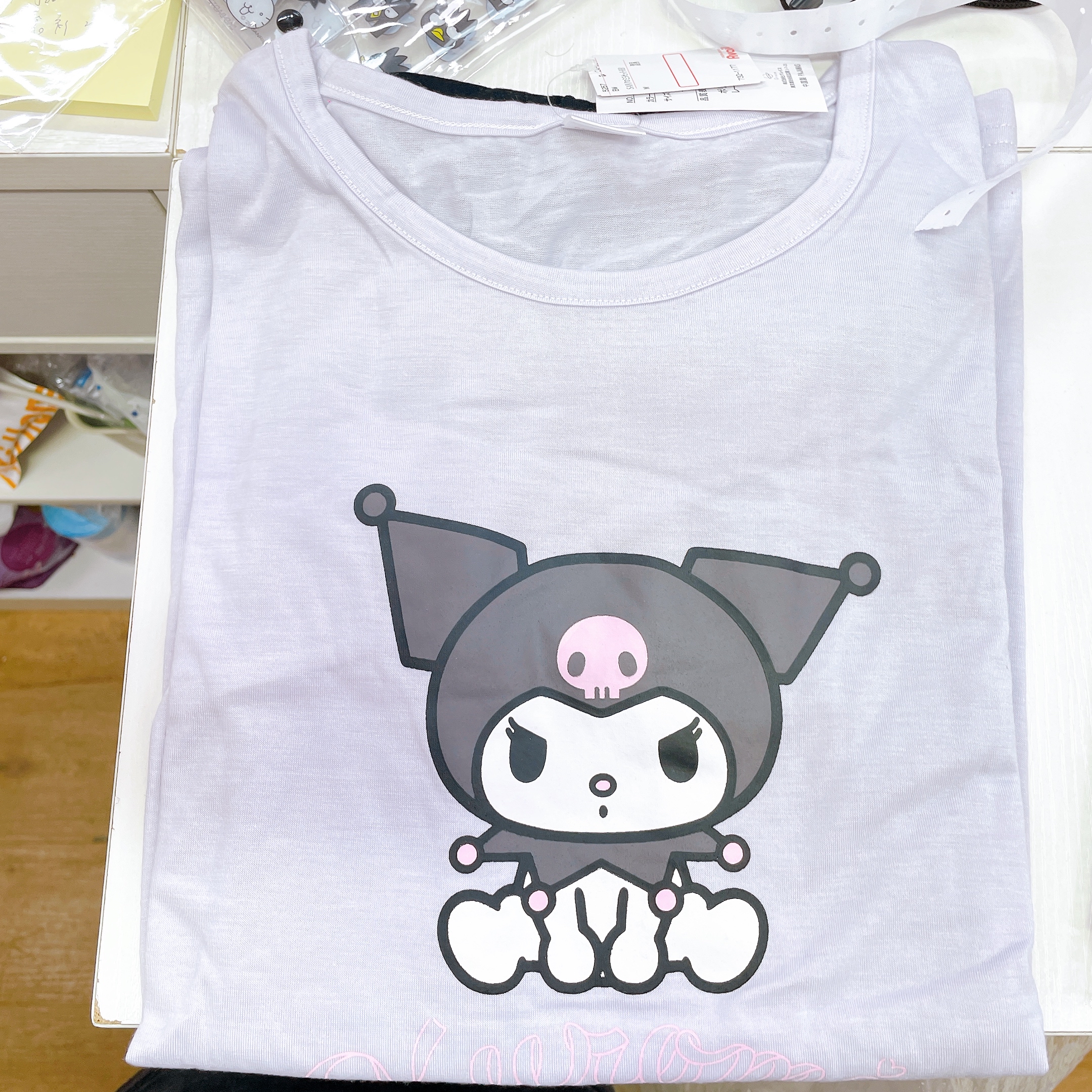 日本直送新款Sanrio kuromi短袖睡衣 ccc