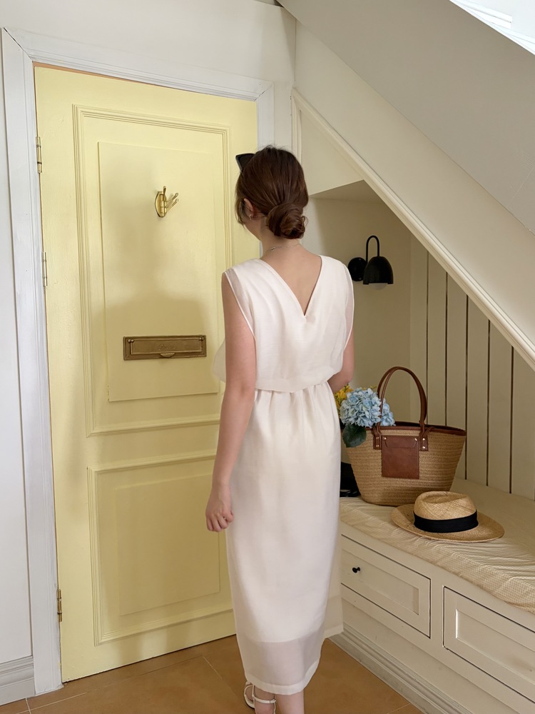 The Romance Two-Way Dress (Cream)