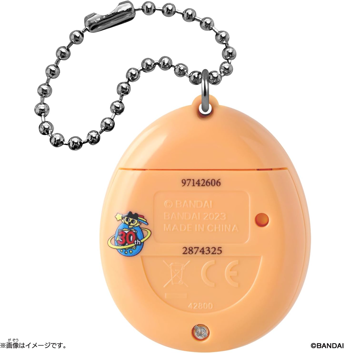 (預訂訂金 $100) (總價 $134) Bandai Original Tamagotchi Gen 1 Orange 他媽哥池 30週年初代機 橙色 (行版) 