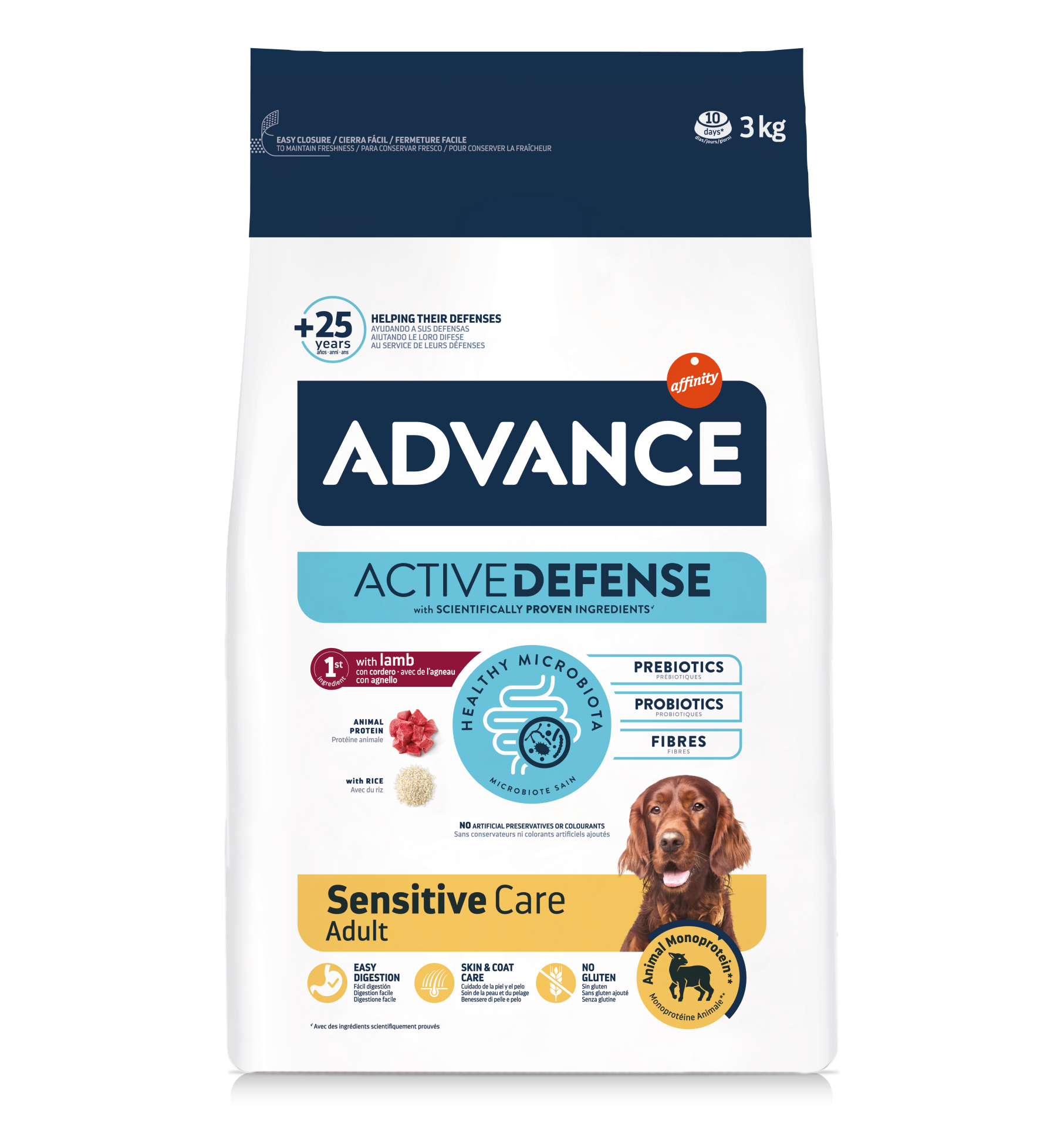 ADVANCE特殊護理中/大型成犬糧 – 過敏護理（羊肉）3KG