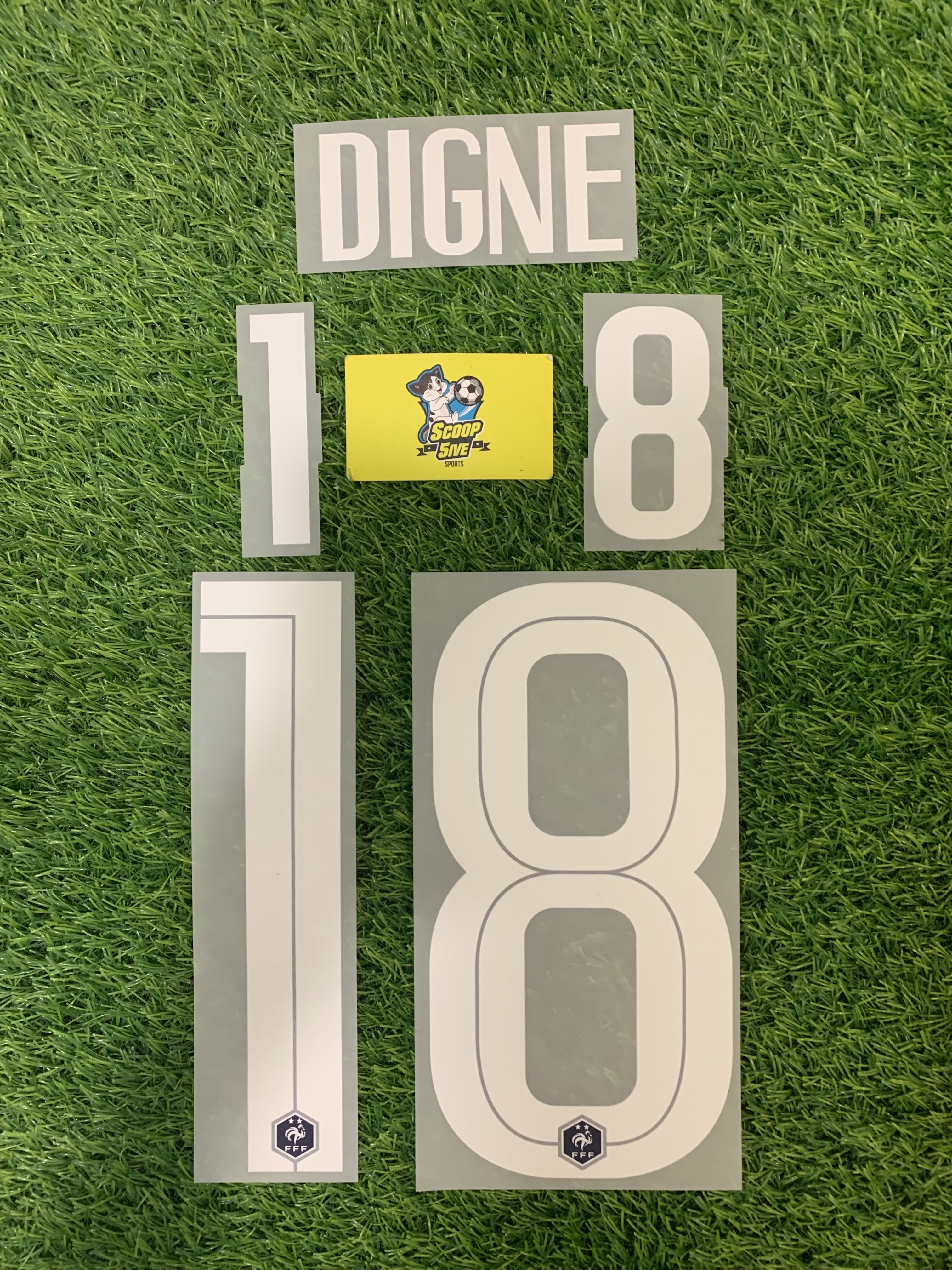 2020-22 法國 主場 印字 18 Digne