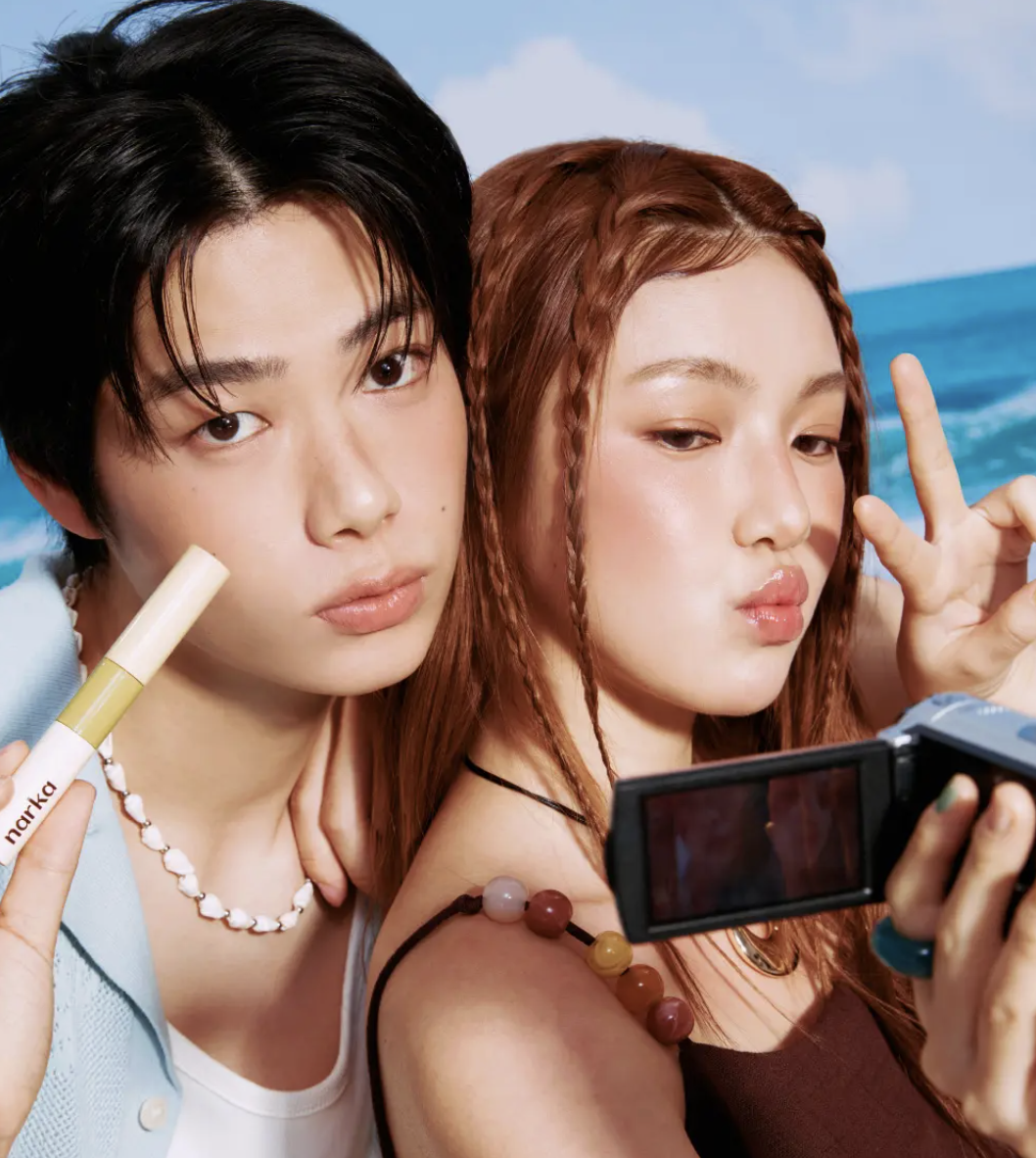 韓國 Narka X Sanrio 乘聯 Hello Kitty 雙頭碎髮整理膏｜Core Rebuild Hair Mascara Hard Fix / Hype Fit