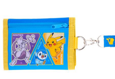 Pokémon 小童銀包連掛繩