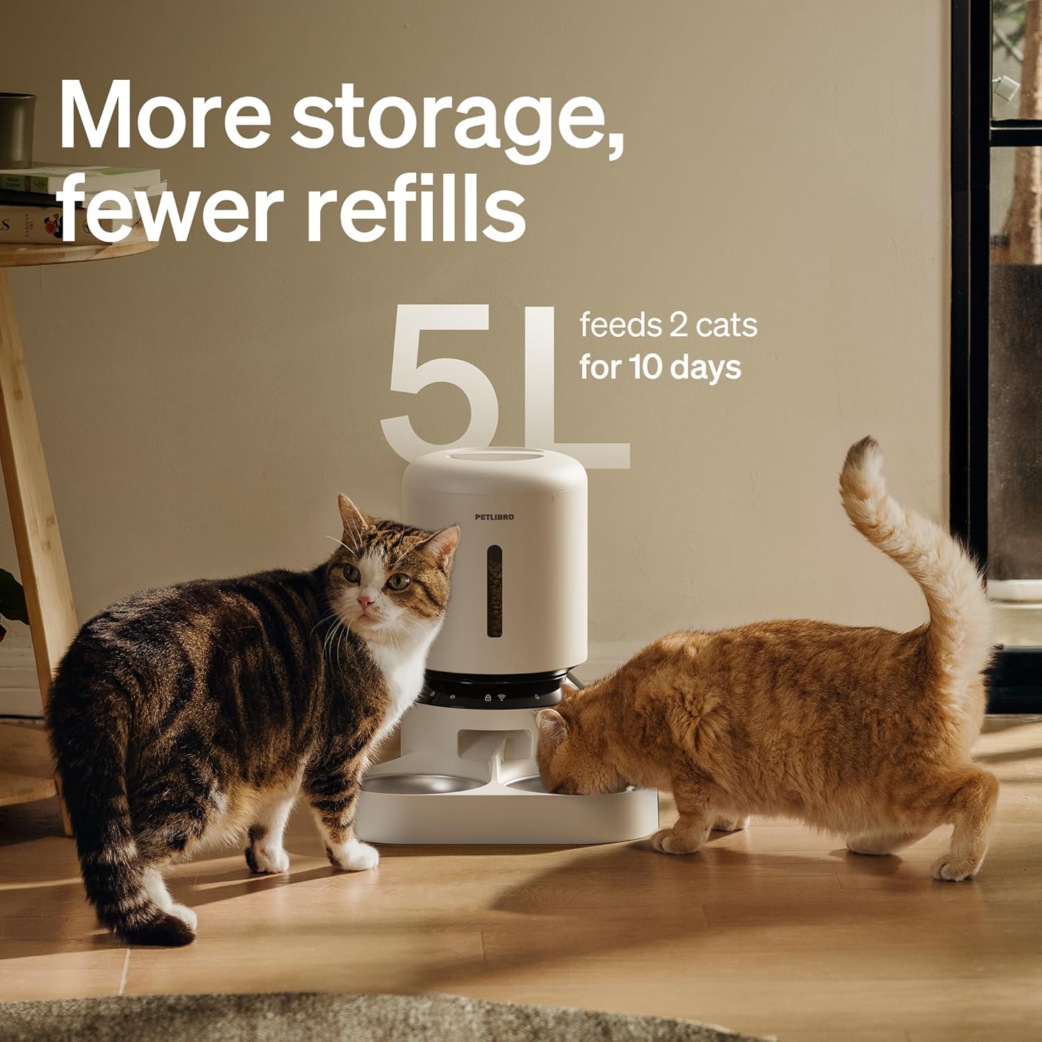 Petlibro 寵物自動餵食器 5L 雙碗 WIFI款 (預購產品)