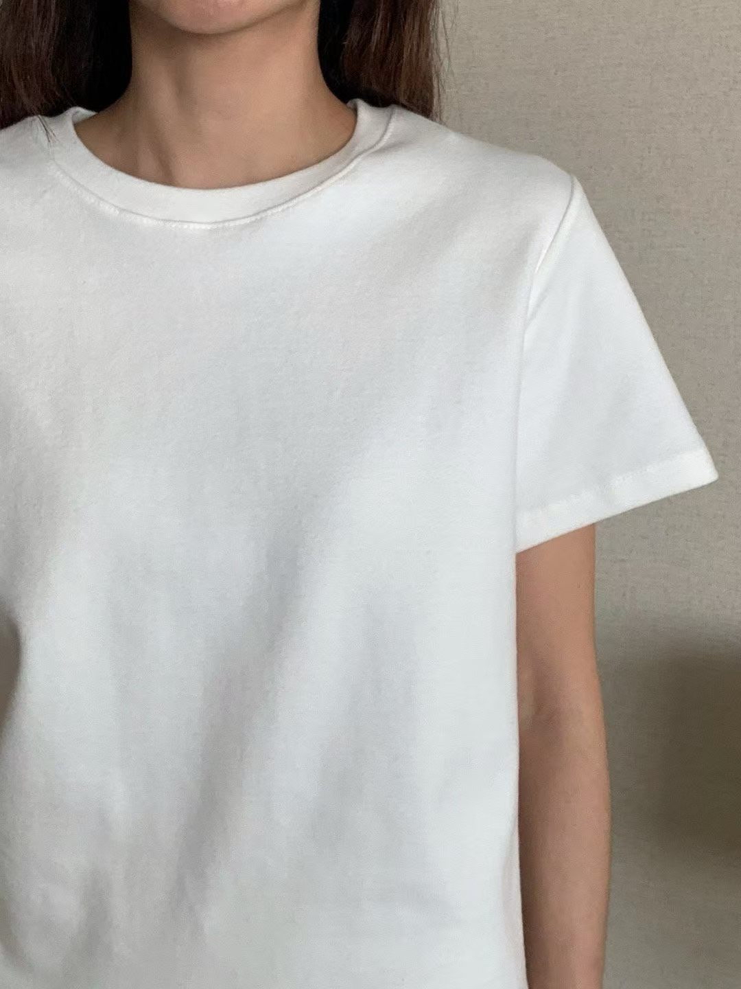 Made in Korea 🇰🇷高質彈性棉tee