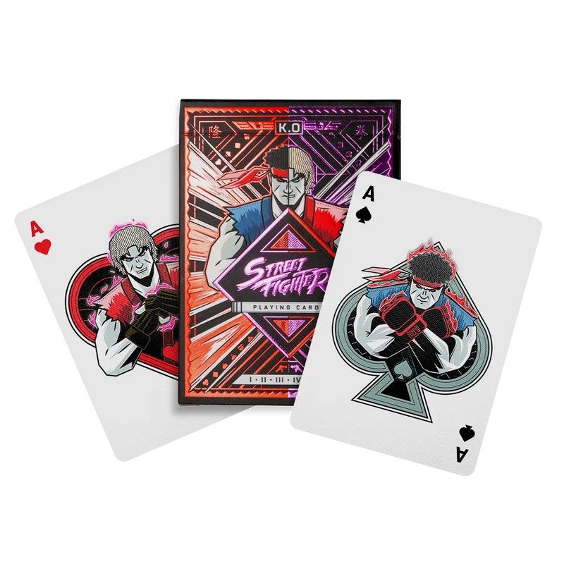 全新 現貨 全球限量 Street Fighter Playing Cards 街頭霸王 撲克牌 啤牌