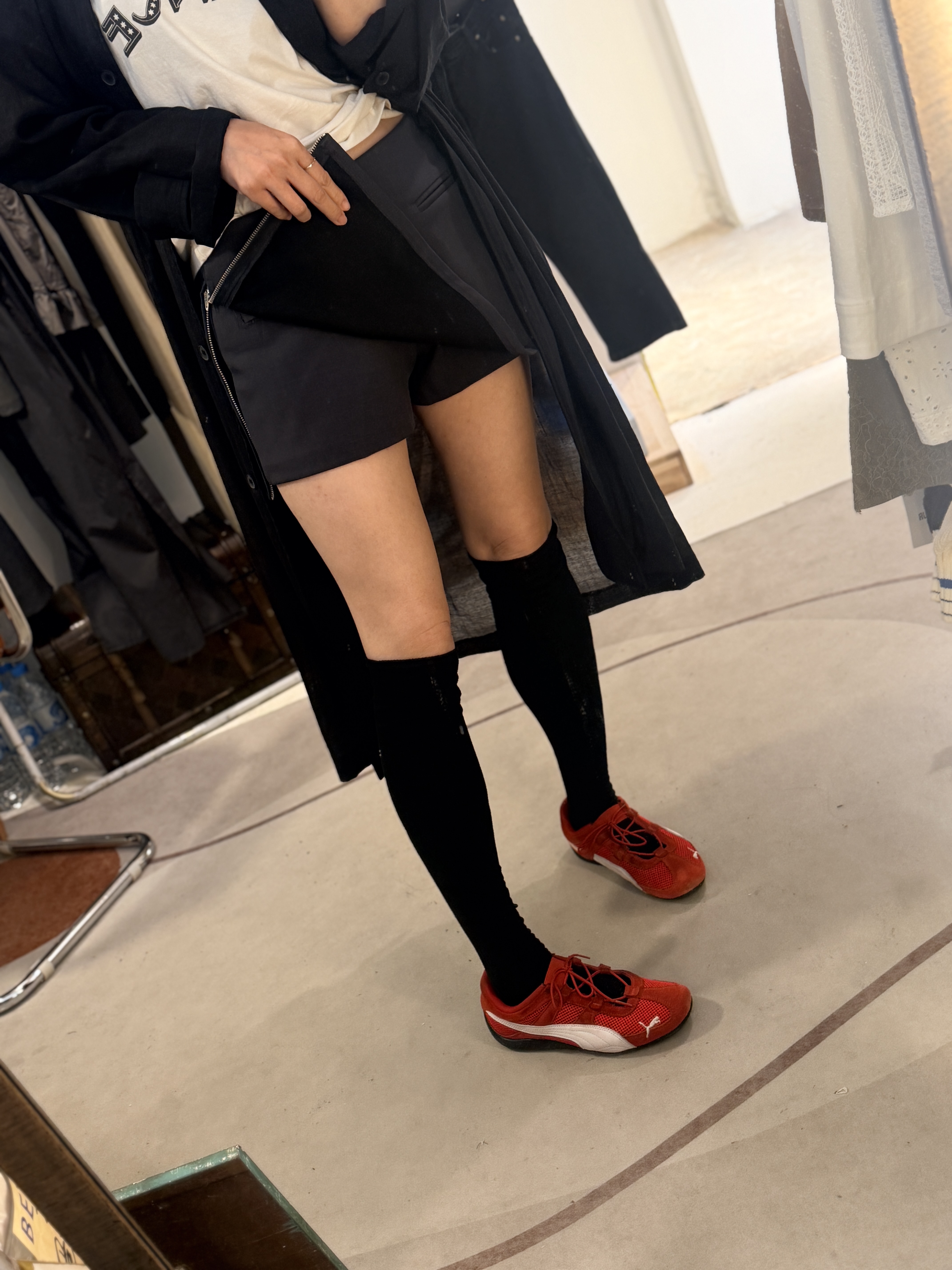 Zip culottes