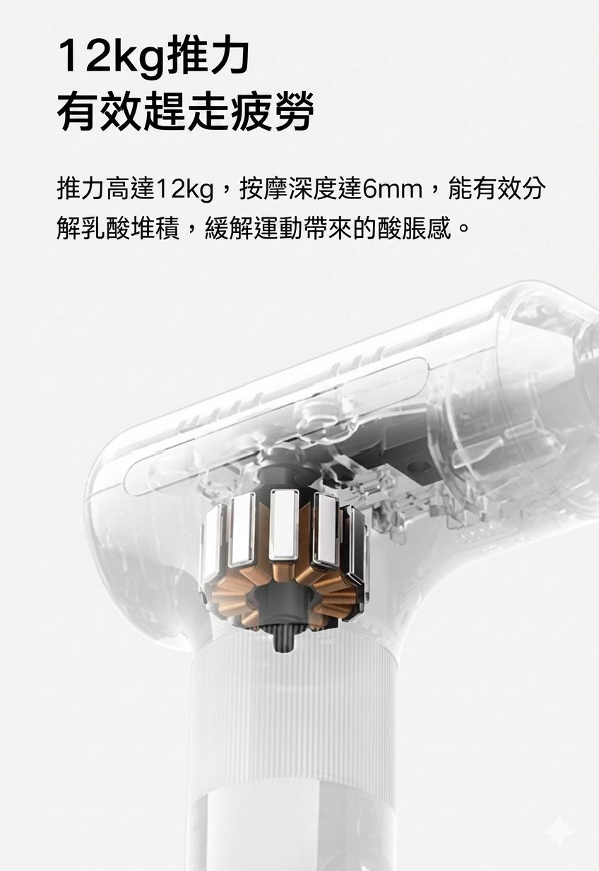 小米 長柄筋膜按摩槍 3 (預購產品)