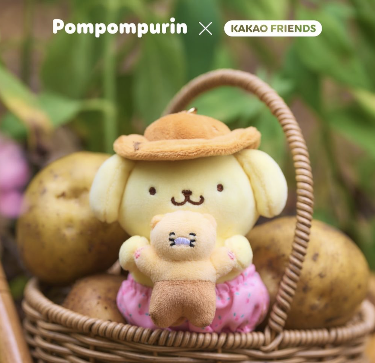 世紀聯乘｜韓國Kakao Friends X Sanrio 布甸狗 鄉村農場風 系列 治癒周邊