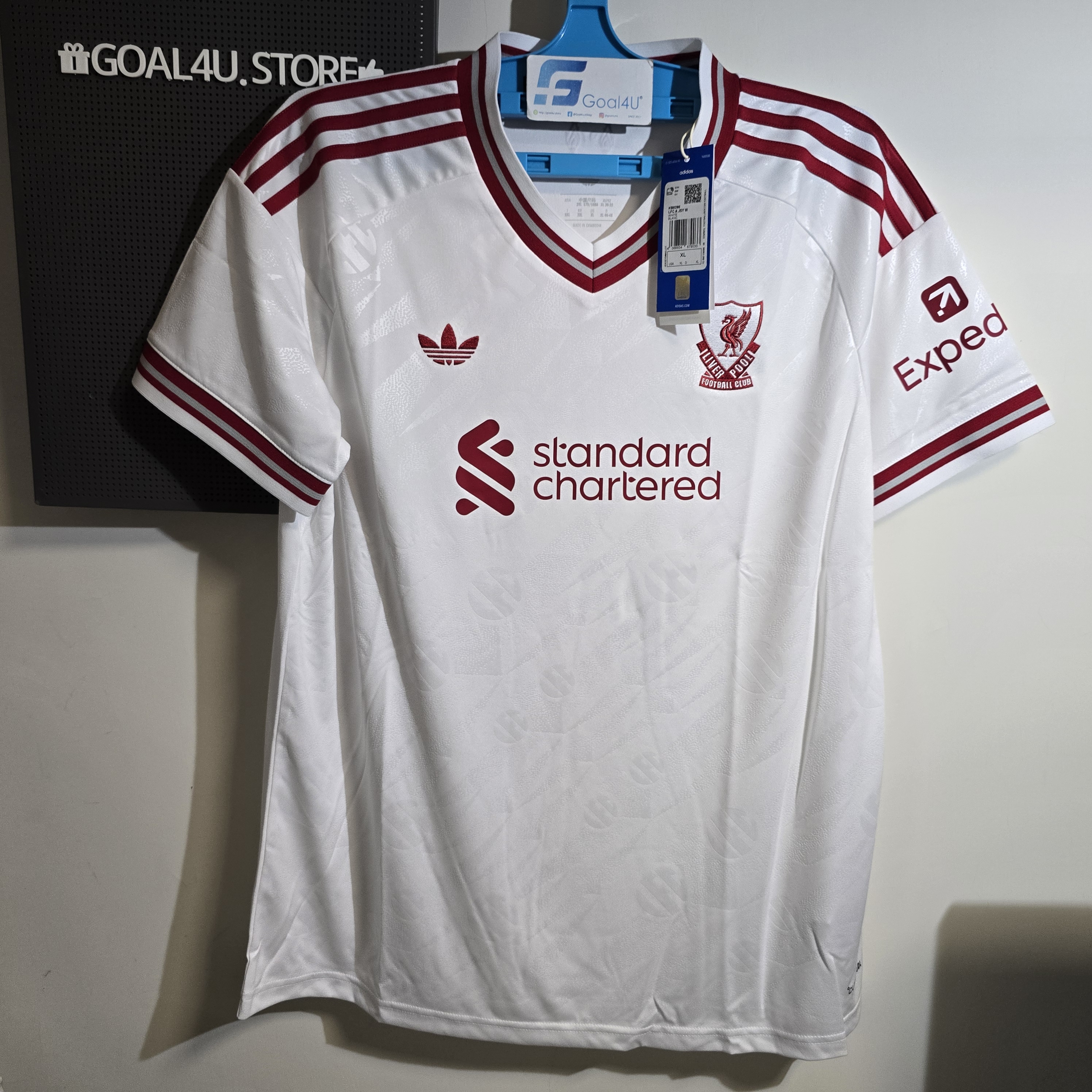 🔖重現歐洲之夜榮耀 Adidas Liverpool 利物浦 2026-27 女裝作客球迷版球衣 (可加印字章) KB8298
