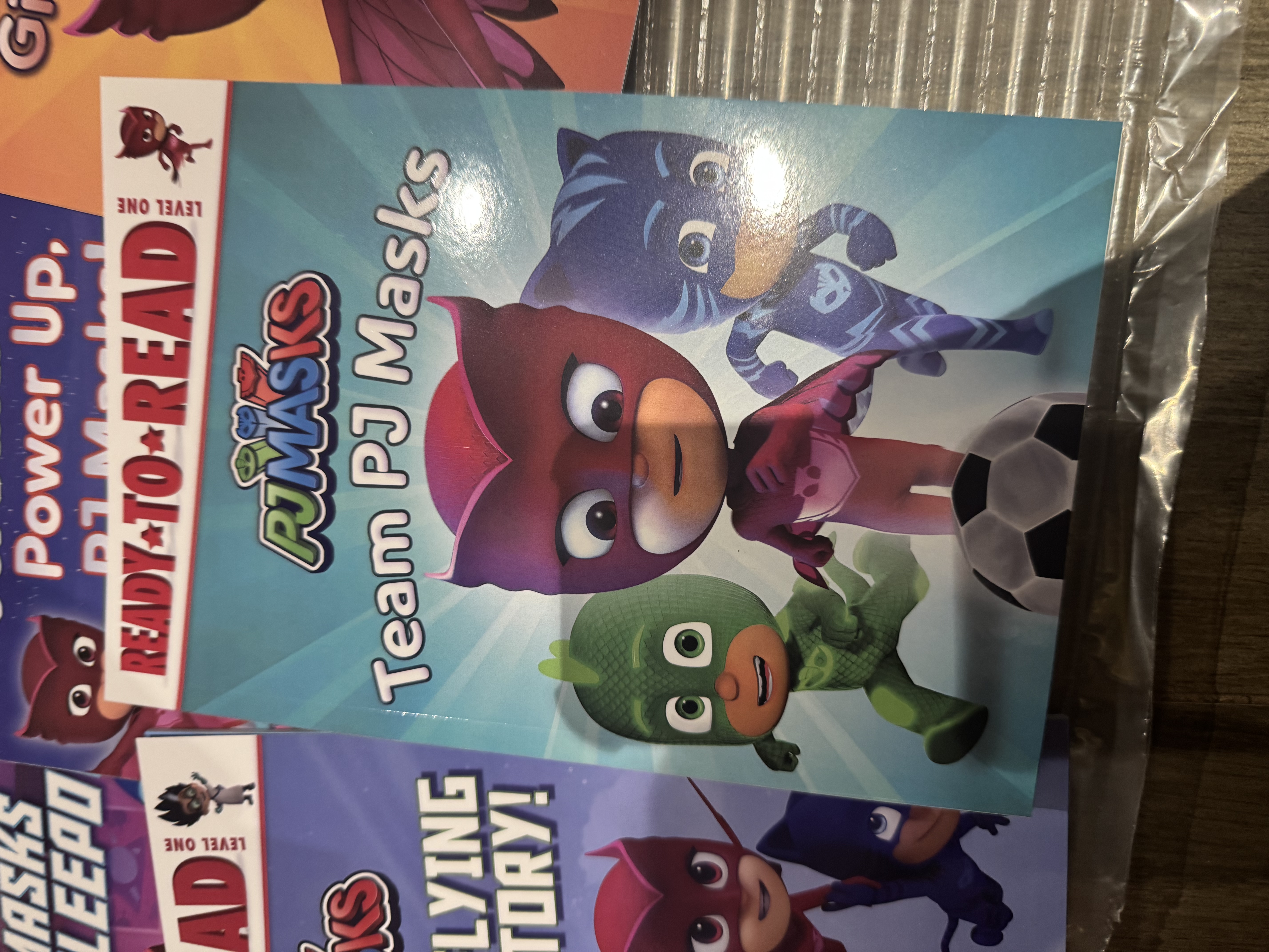 Ready to read level 1 PJMASKS