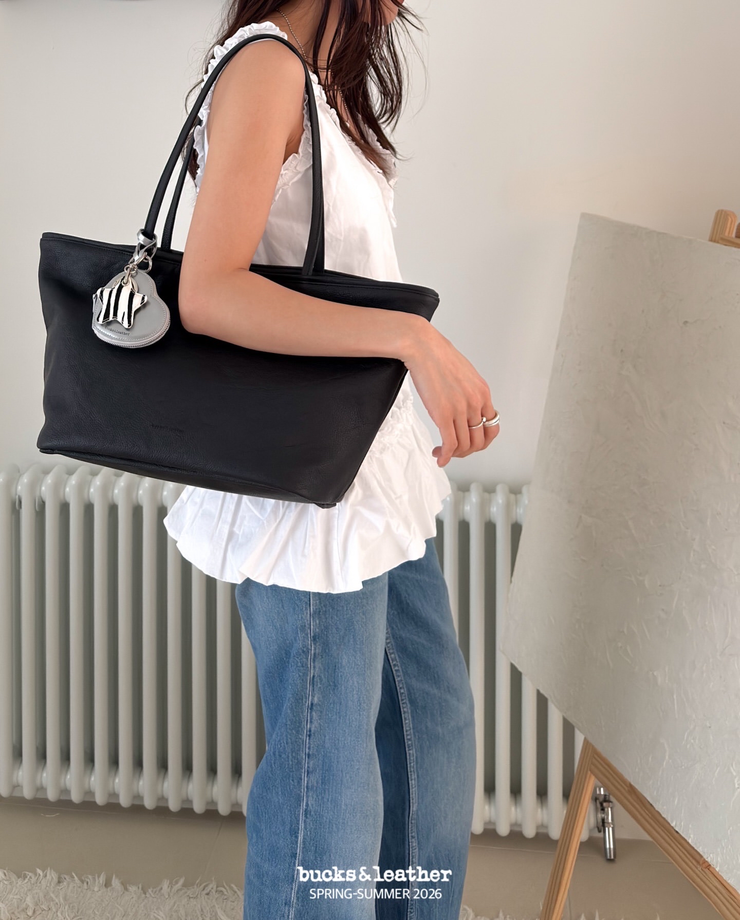【26SS 】預訂_Middle Shopper by Bucks & Leather