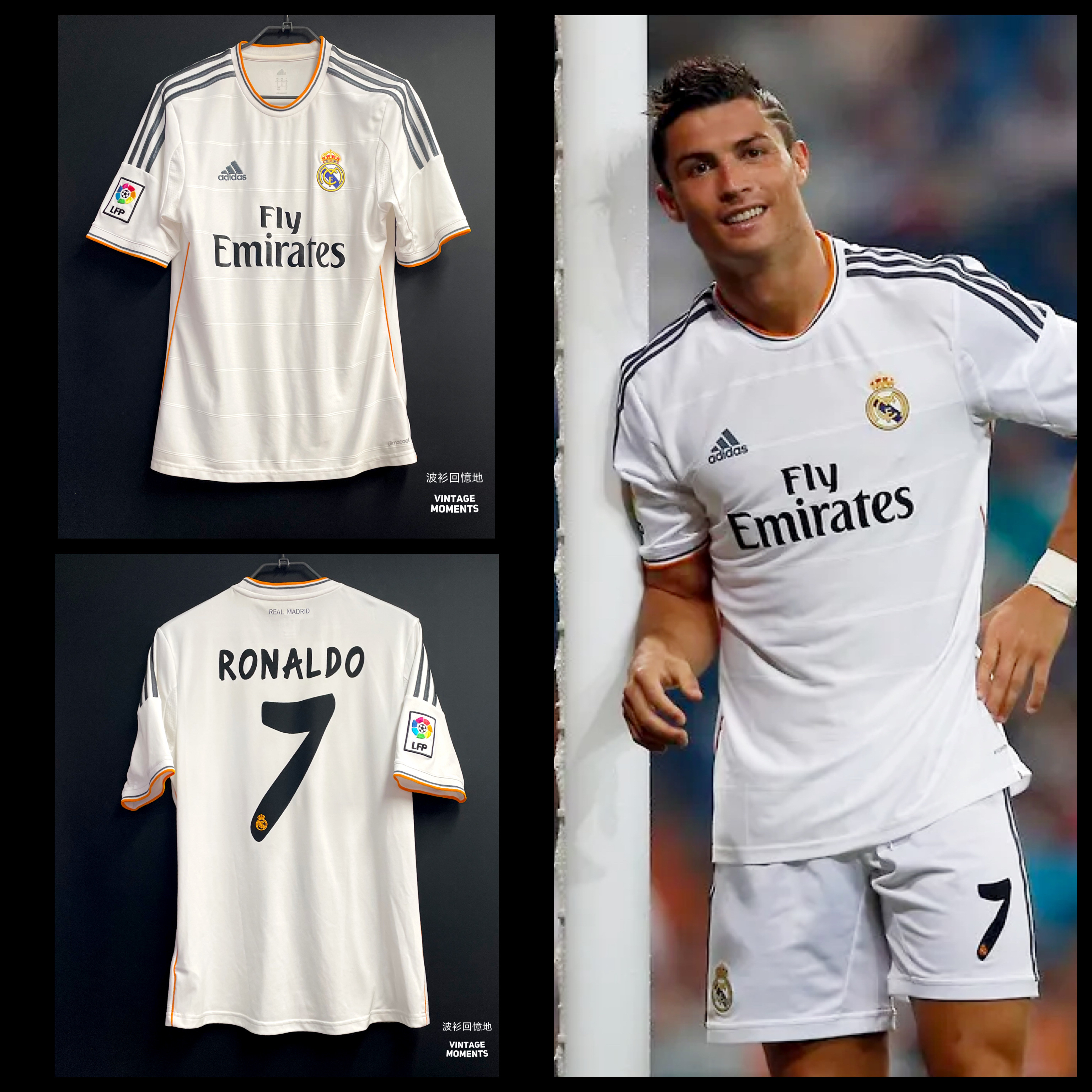 皇馬13/14主場 C朗拿度 REAL MADRID HOME RONALDO